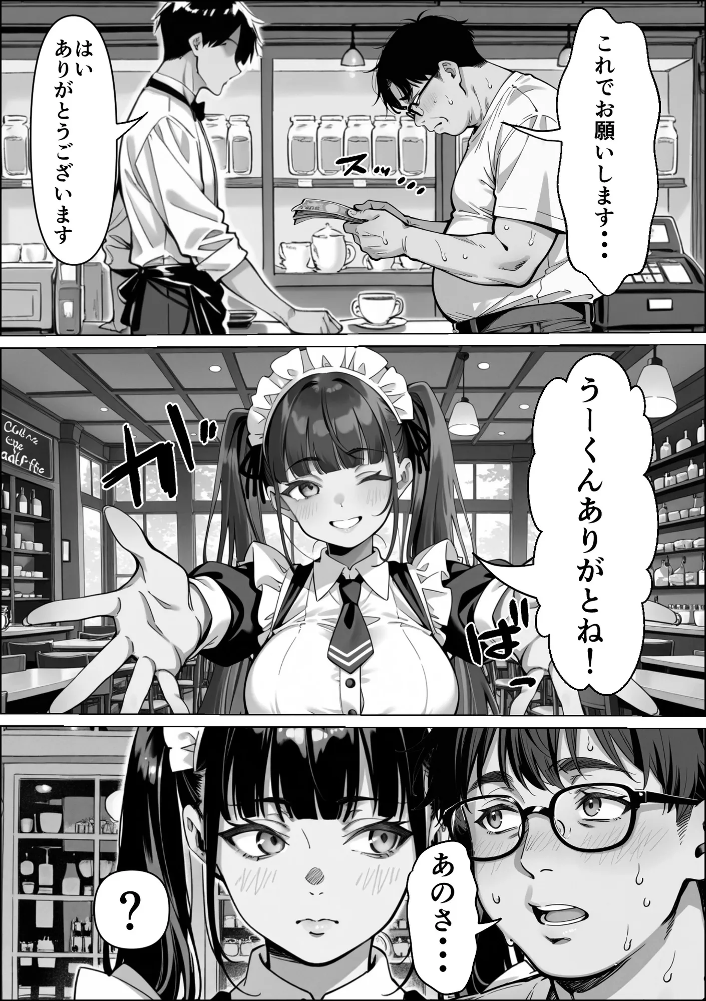 Ub●rの配達先で推しコンカフェ嬢が彼氏とヤってた話 - 63ページ