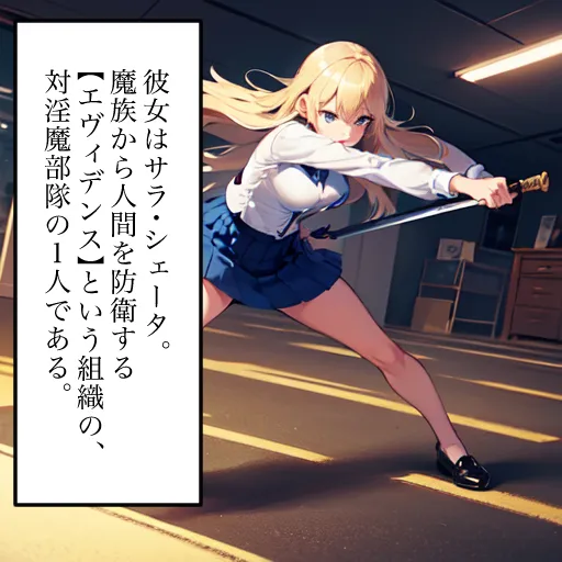 サラ・シェータ vs淫魔編 - 1ページ