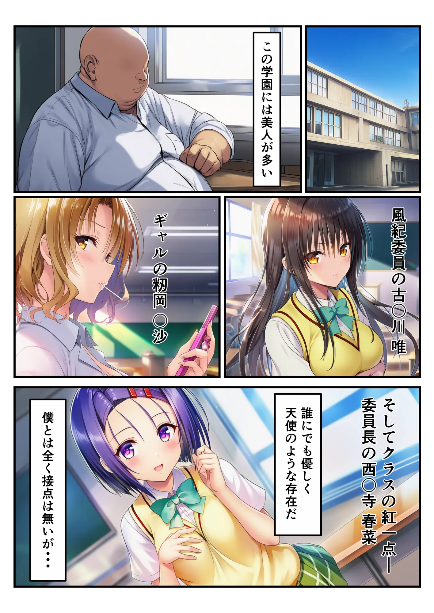 常識改変 ToL〇VEる編 唯×春菜×籾岡 - 1ページ