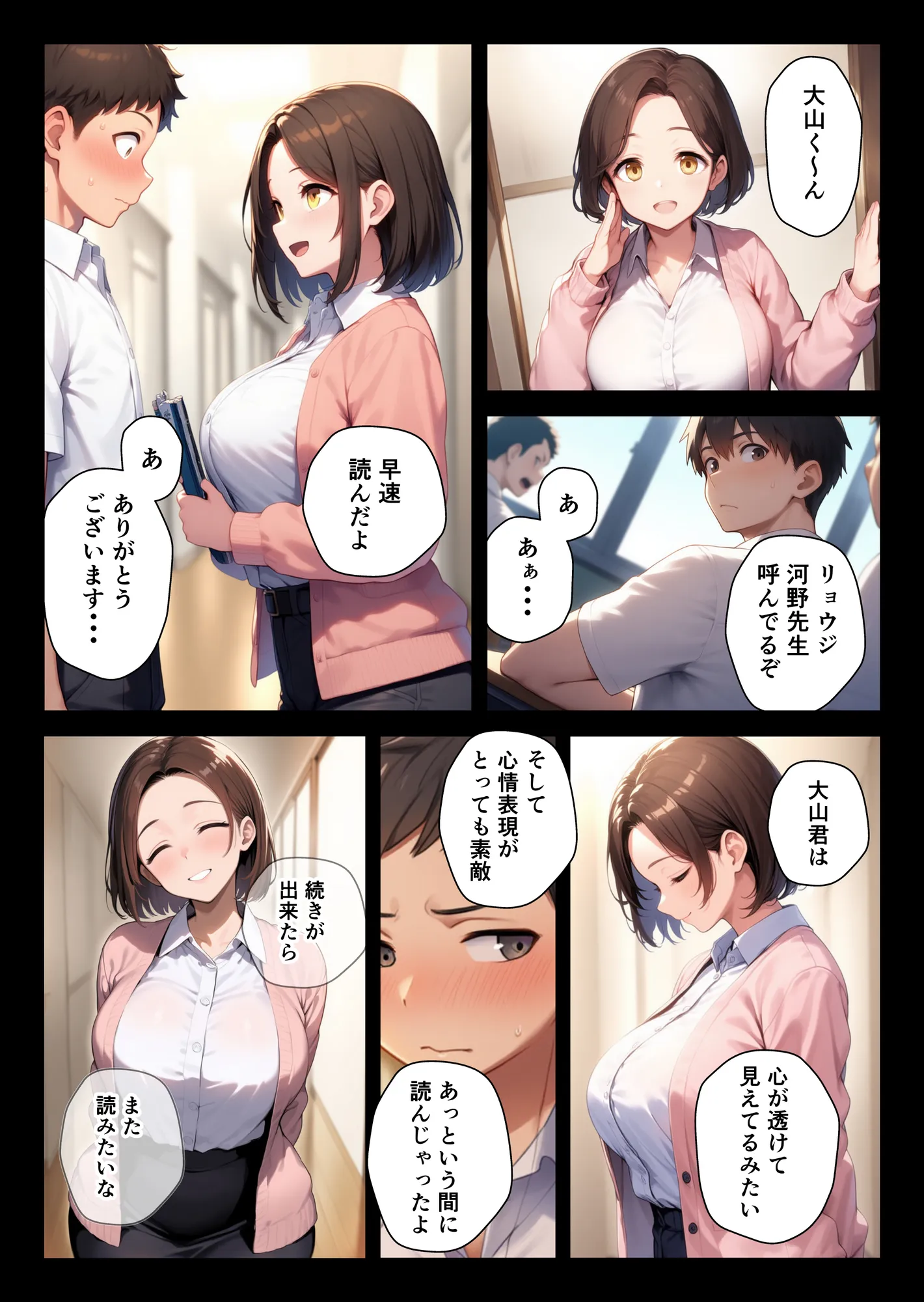 憧れのむちむち熟女教師と特別課外セックスで童貞卒業 - 15ページ