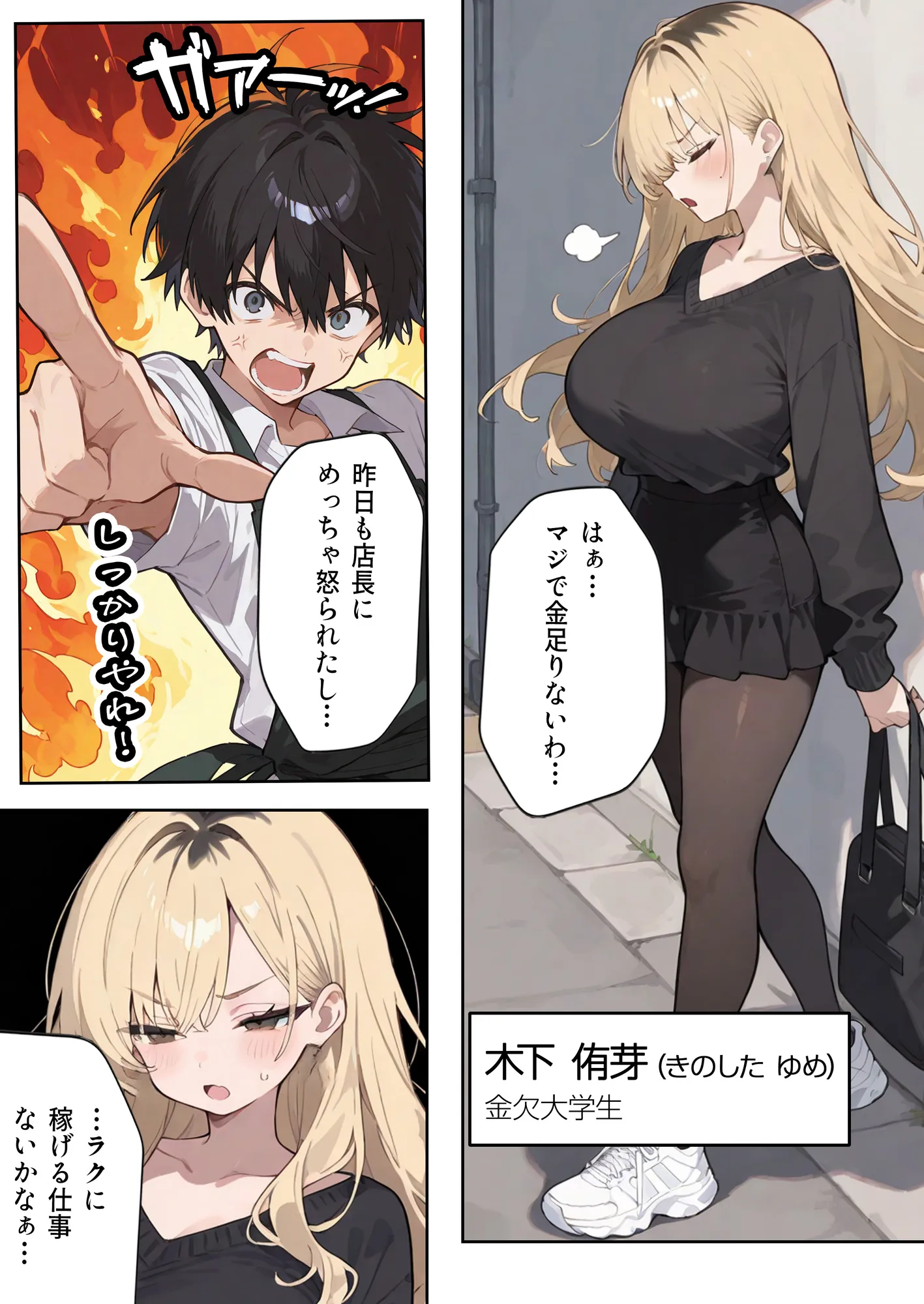 5000RTで犯します！バズって人生大逆転のはずが…承認欲求モンスターFラン大学生が闇バイトしたらこうなった - 1ページ