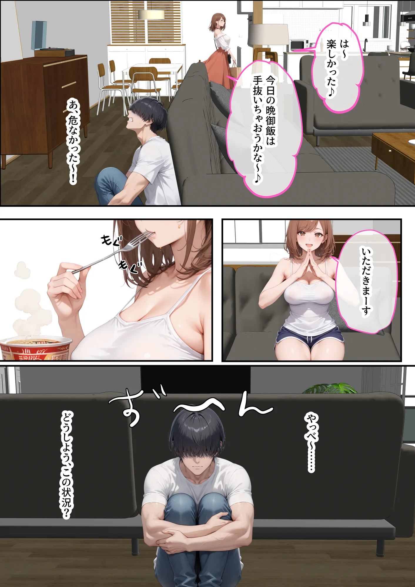 ただ空き巣に入っただけのはずが欲求不満な人妻を堕とすことになった話〜盗んだのは物ではなく躰でした〜 - 3ページ