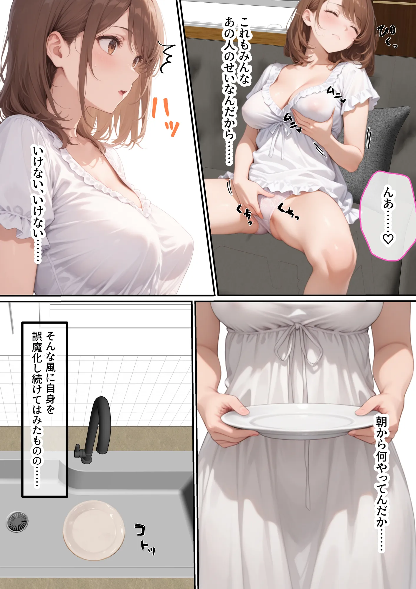 ただ空き巣に入っただけのはずが欲求不満な人妻を堕とすことになった話〜盗んだのは物ではなく躰でした〜 - 30ページ