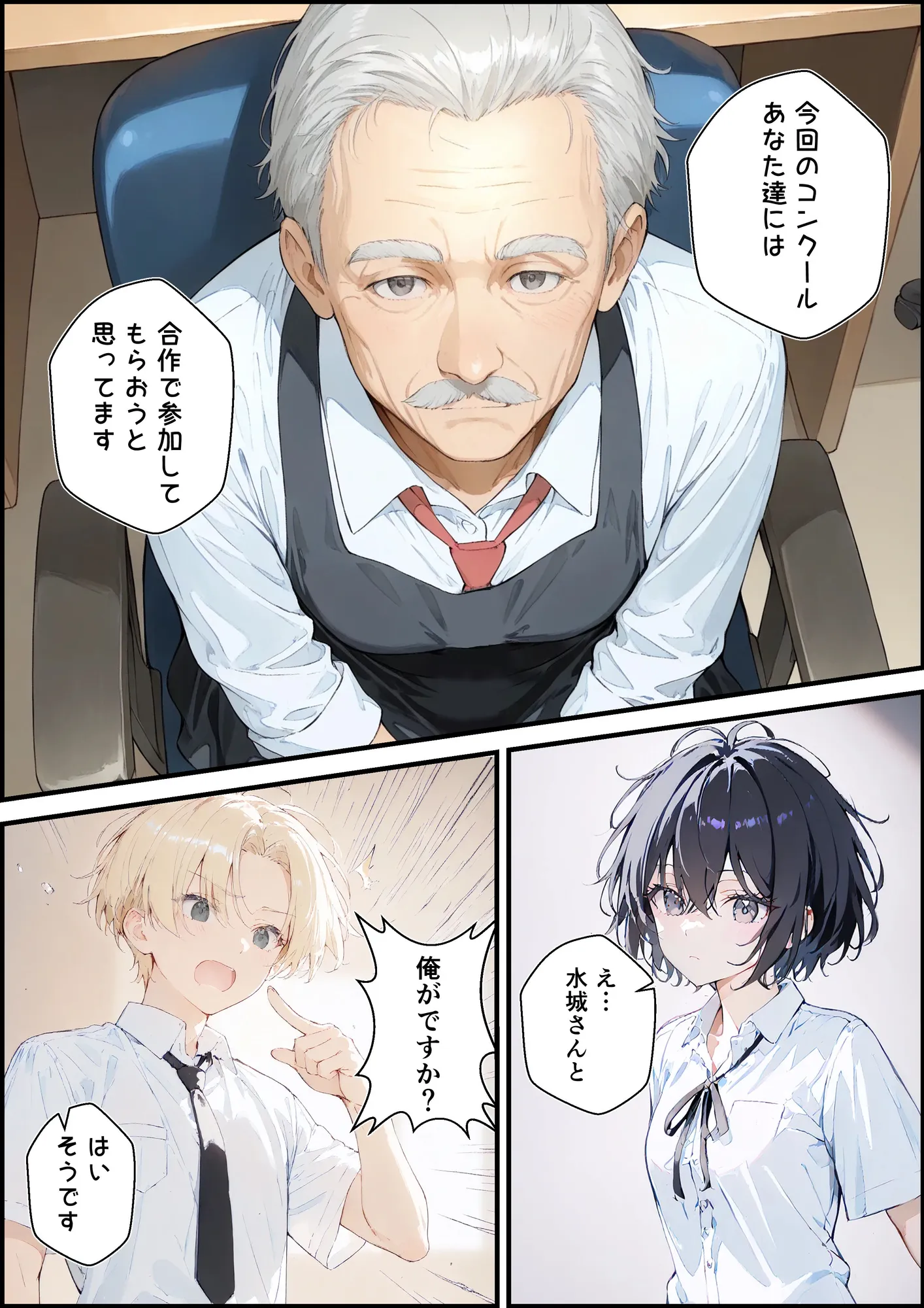 君と僕の額縁 - 9ページ