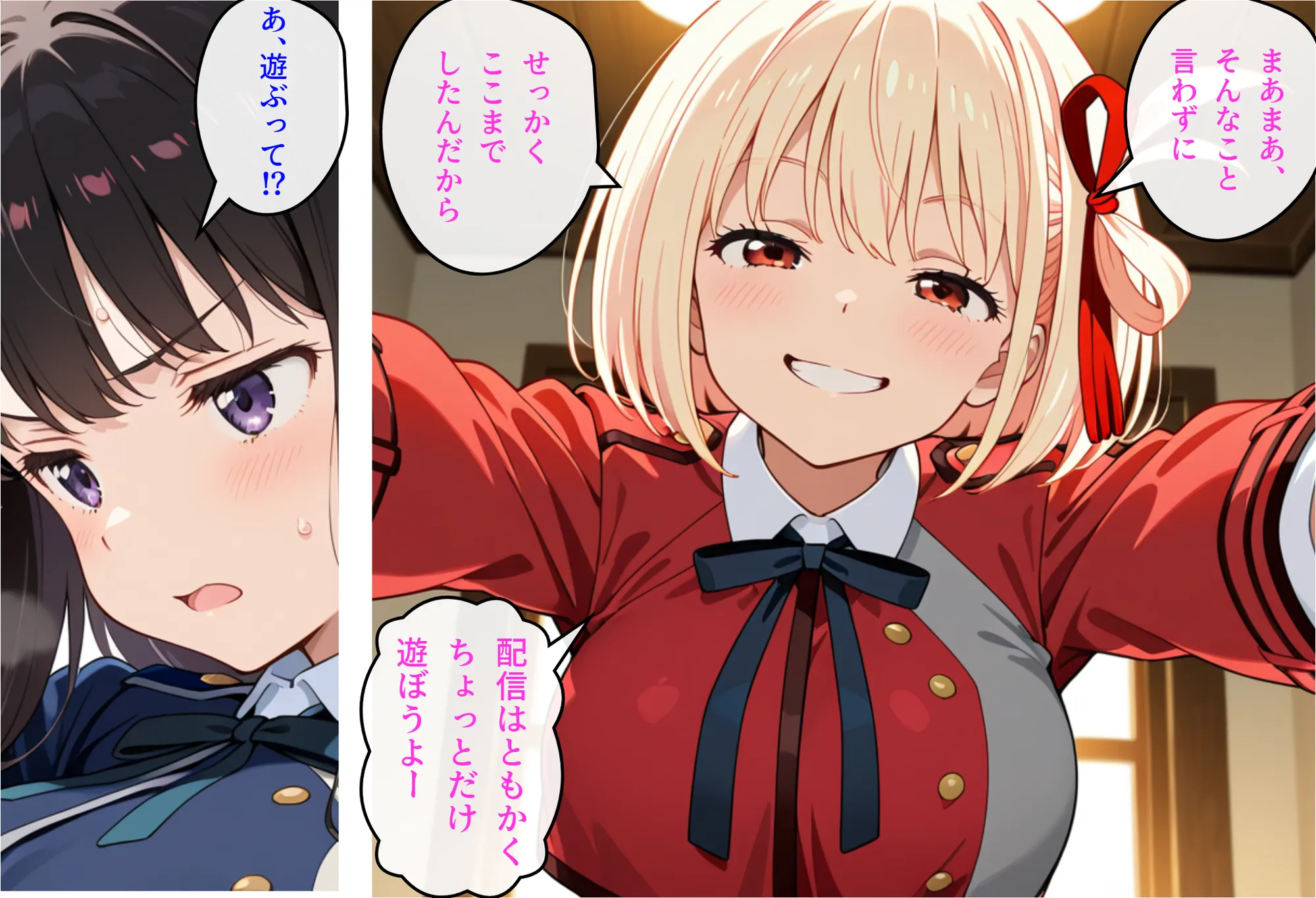 小悪魔千束の快楽実験（はーと） たきな絶頂ループ - 3ページ