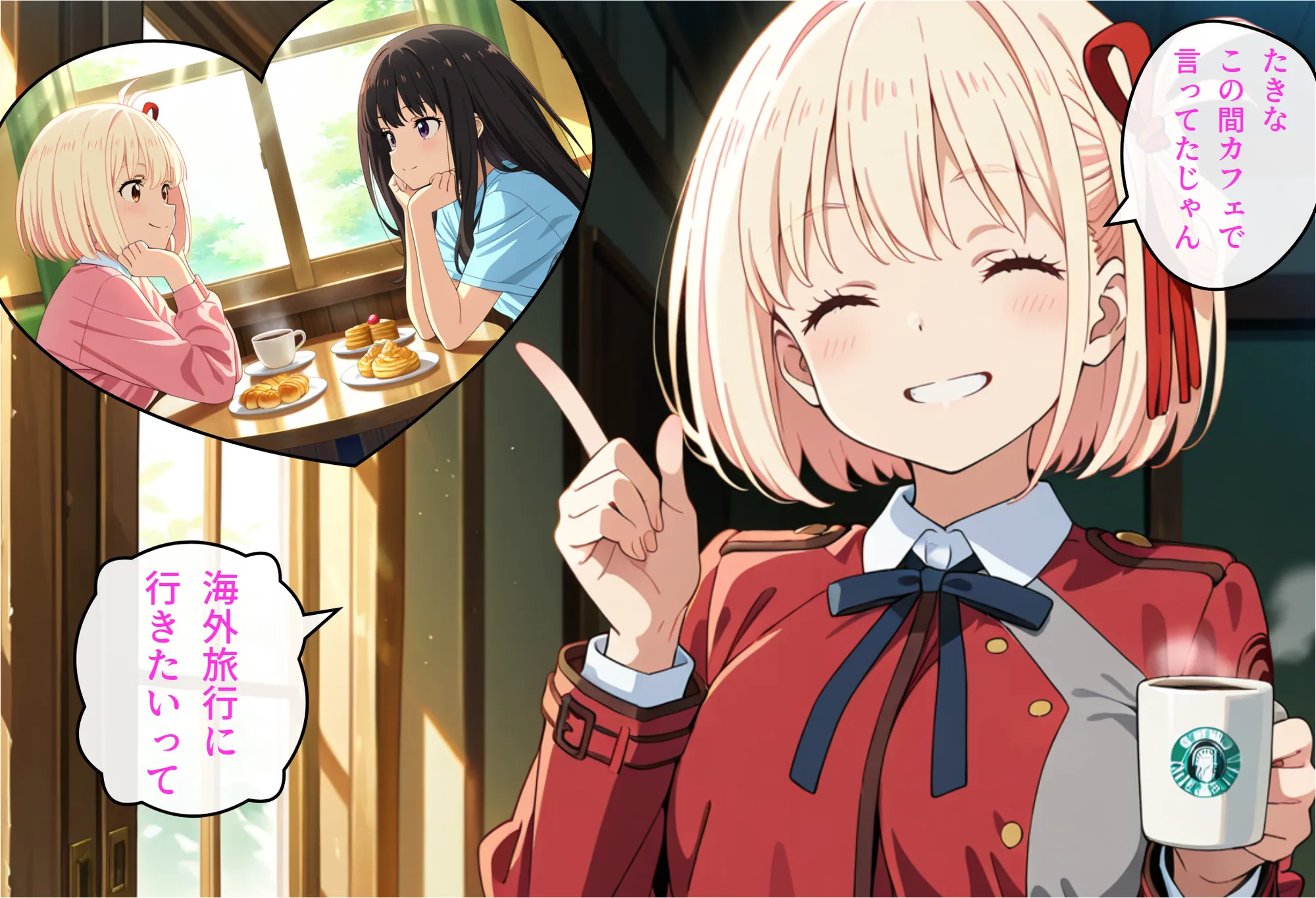 小悪魔千束の快楽実験（はーと） たきな絶頂ループ - 12ページ