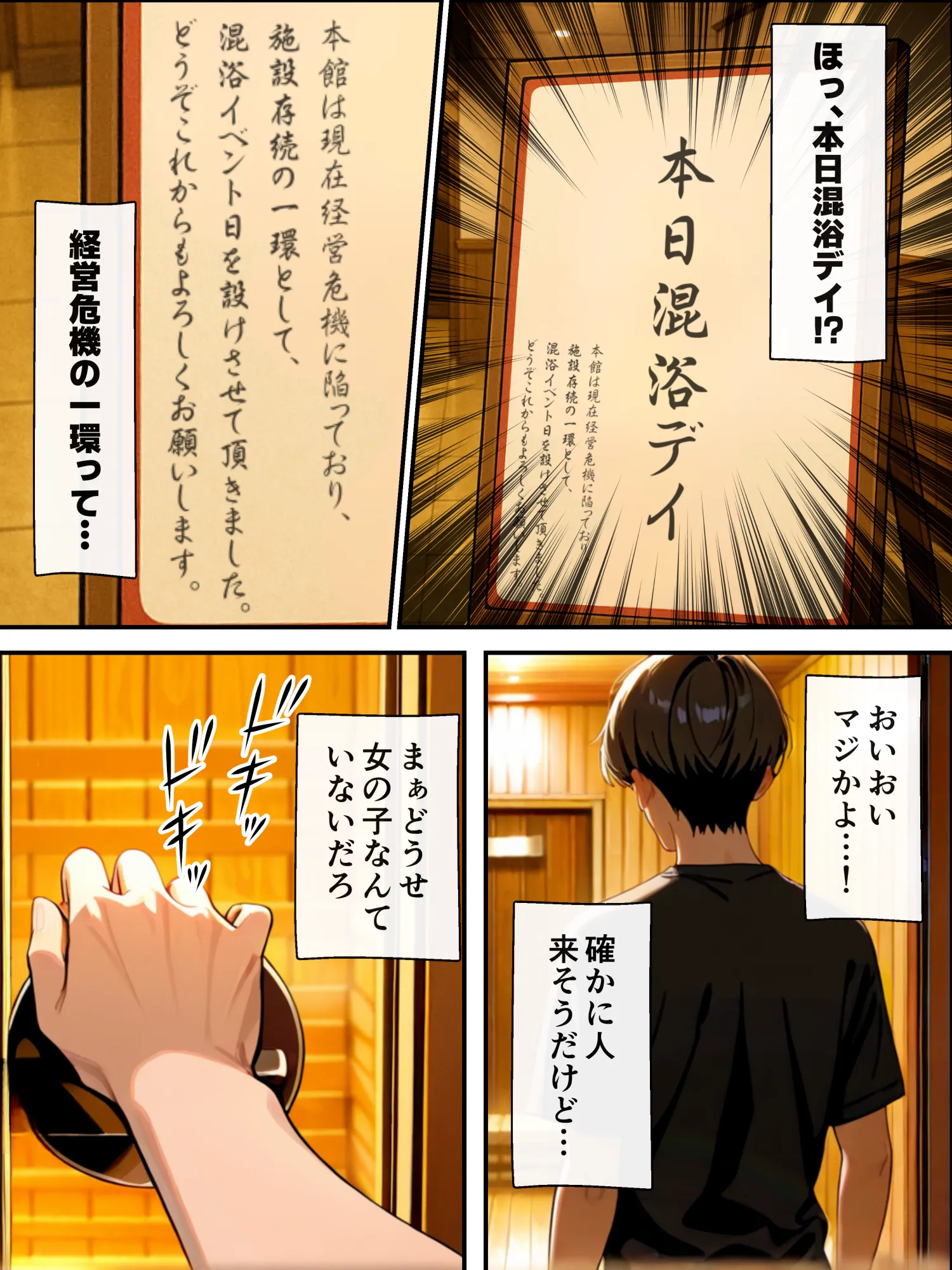 混浴サウナで巨乳妹ときまずガチ再会した話 - 31ページ