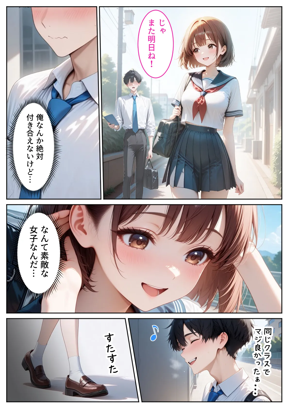 【いきなりエロミッション】スマホでイイナリJ◯  〜謎の任務で人生逆転〜 - 6ページ