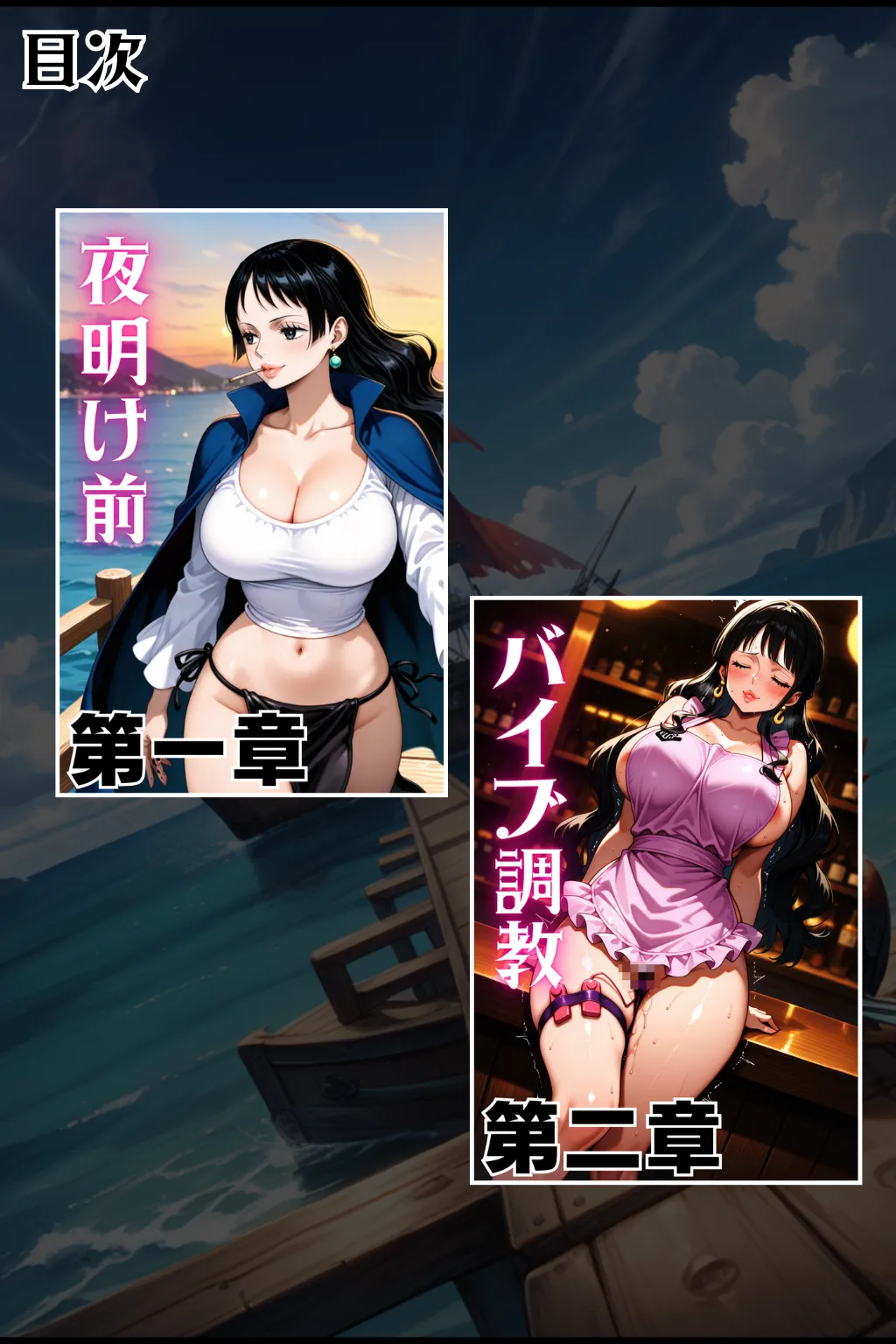 巨乳海賊狩り【伝説編】 〜奪われた海賊島の宝〜前編 - 2ページ