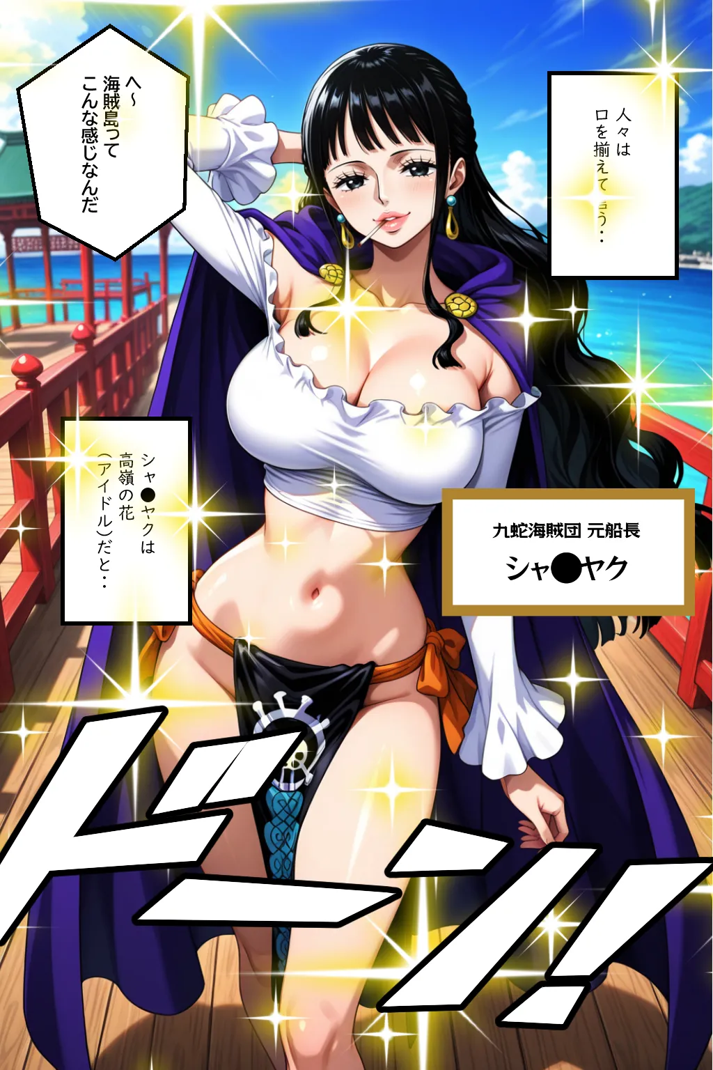 巨乳海賊狩り【伝説編】 〜奪われた海賊島の宝〜前編 - 4ページ