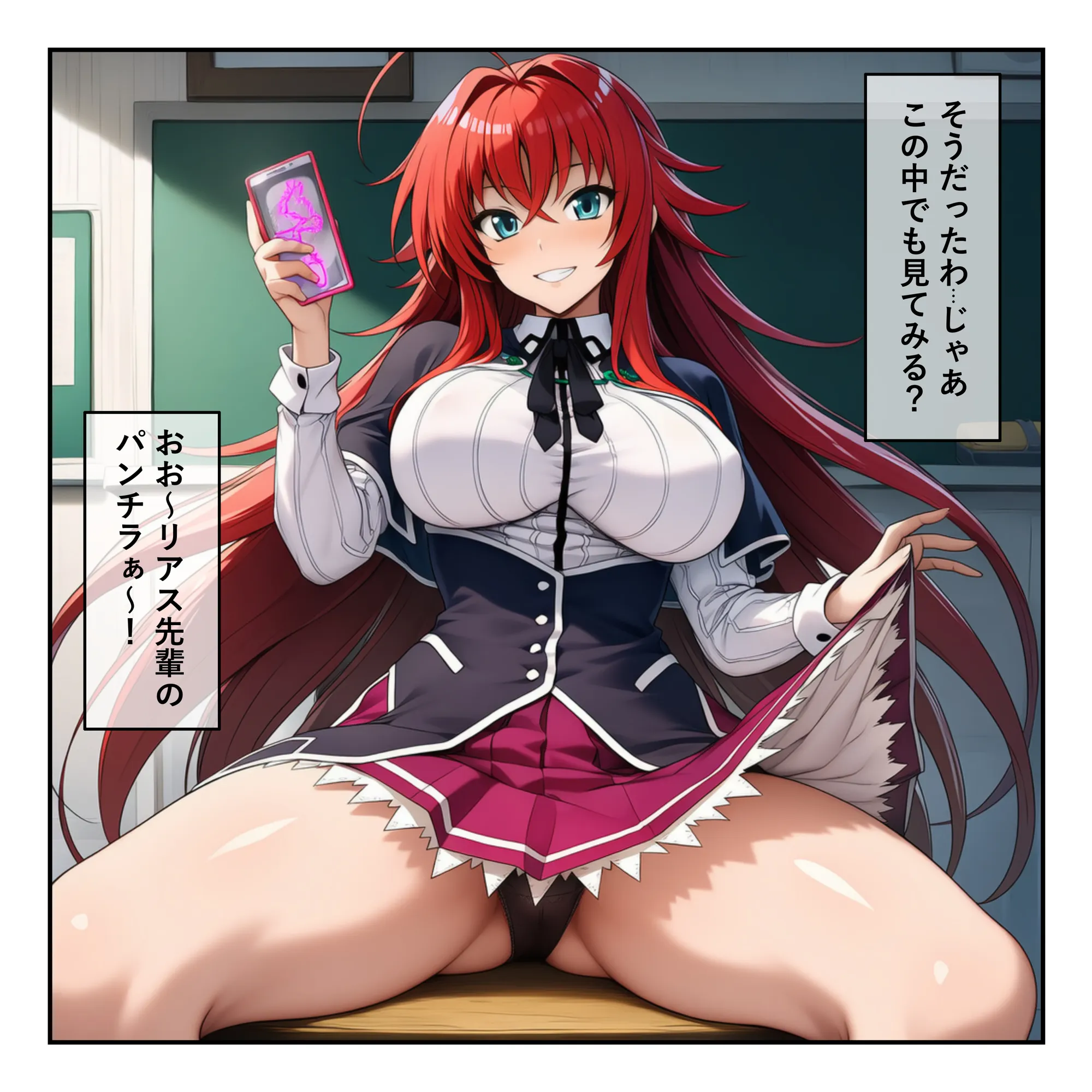 リアス＆姫島先輩を催●アプリで常識改変させて男の性処理担当へ［成人コミック］ - 5ページ