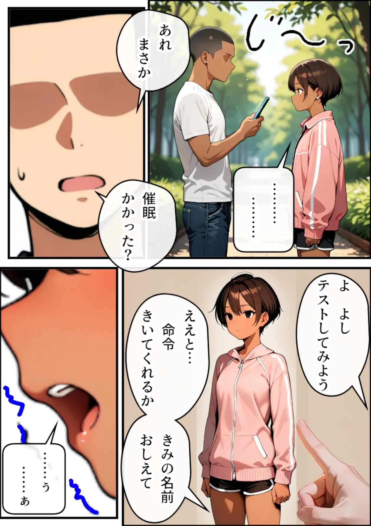 催○アプリで無抵抗にしたボーイッシュ女子大生の体を好き勝手してみる - 9ページ