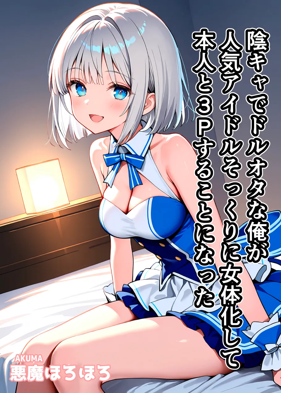 陰キャでドルオタな俺が人気アイドルそっくりに女体化して本人と3 Pすることになった - 1ページ