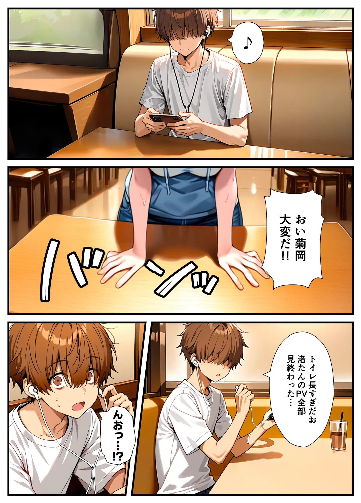 陰キャでドルオタな俺が人気アイドルそっくりに女体化して本人と3 Pすることになった - 13ページ