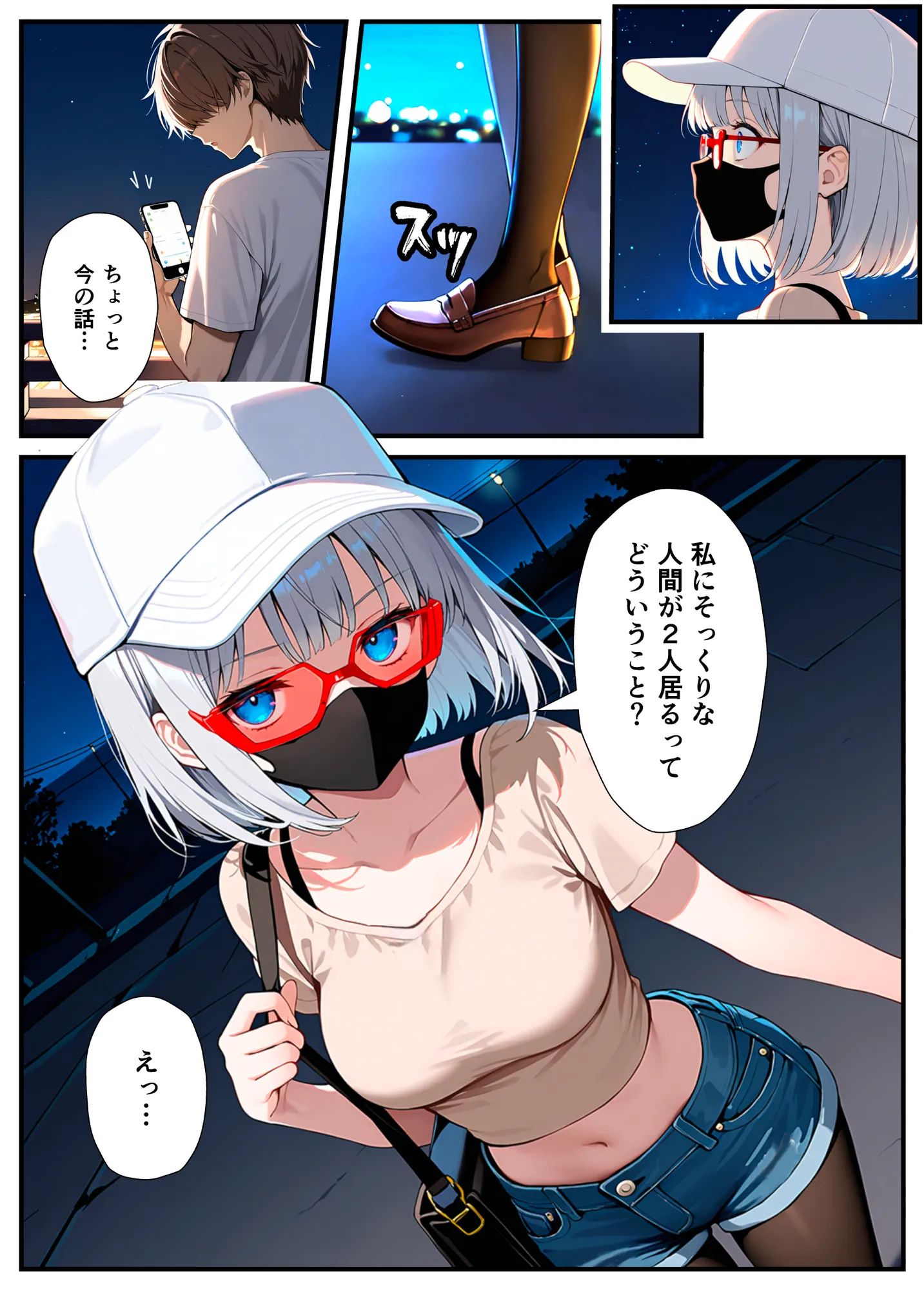 陰キャでドルオタな俺が人気アイドルそっくりに女体化して本人と3 Pすることになった - 65ページ