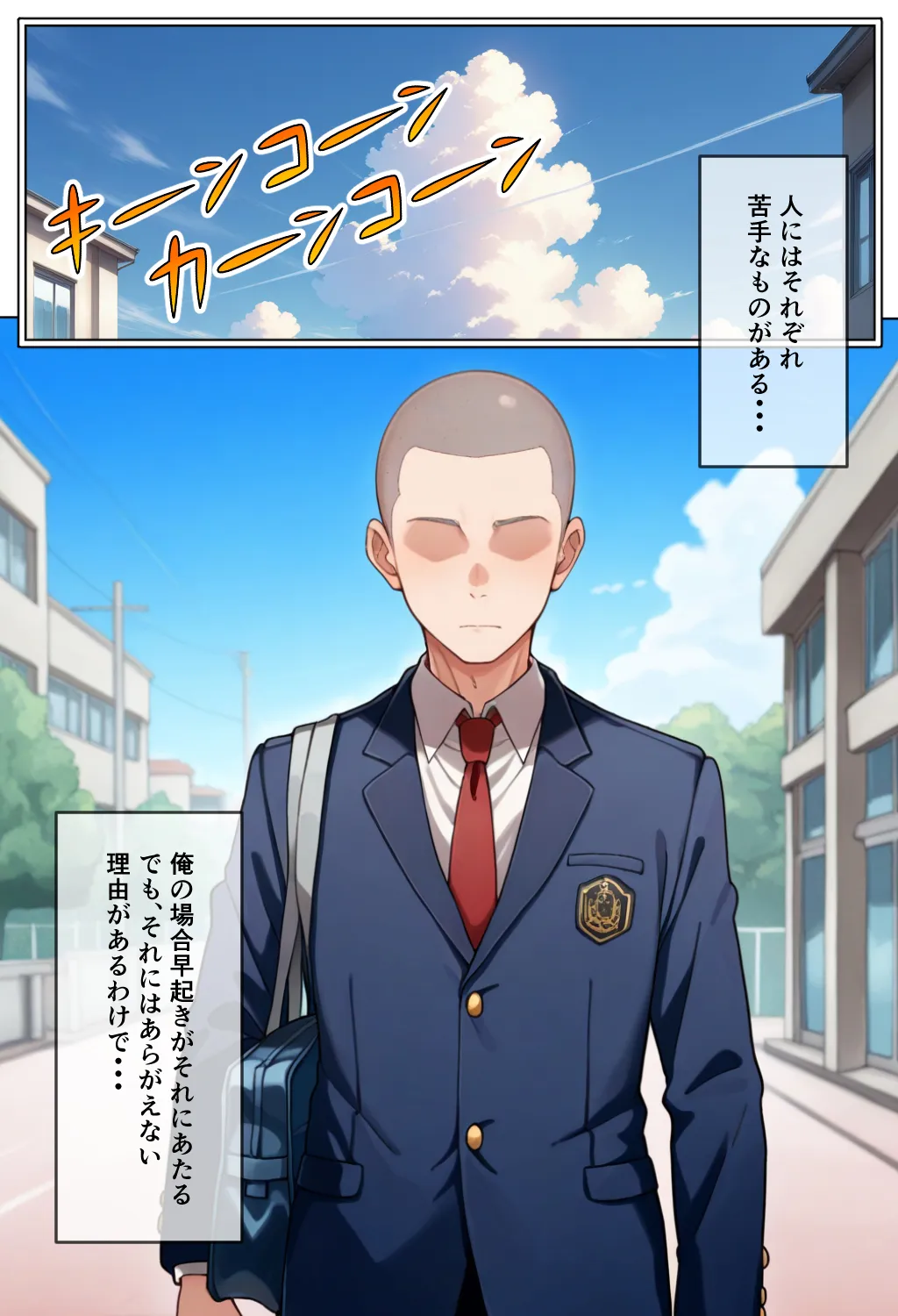 遅刻防止のため性処理係になってくれたとってもマジメなドスケベ風紀委員長 - 1ページ