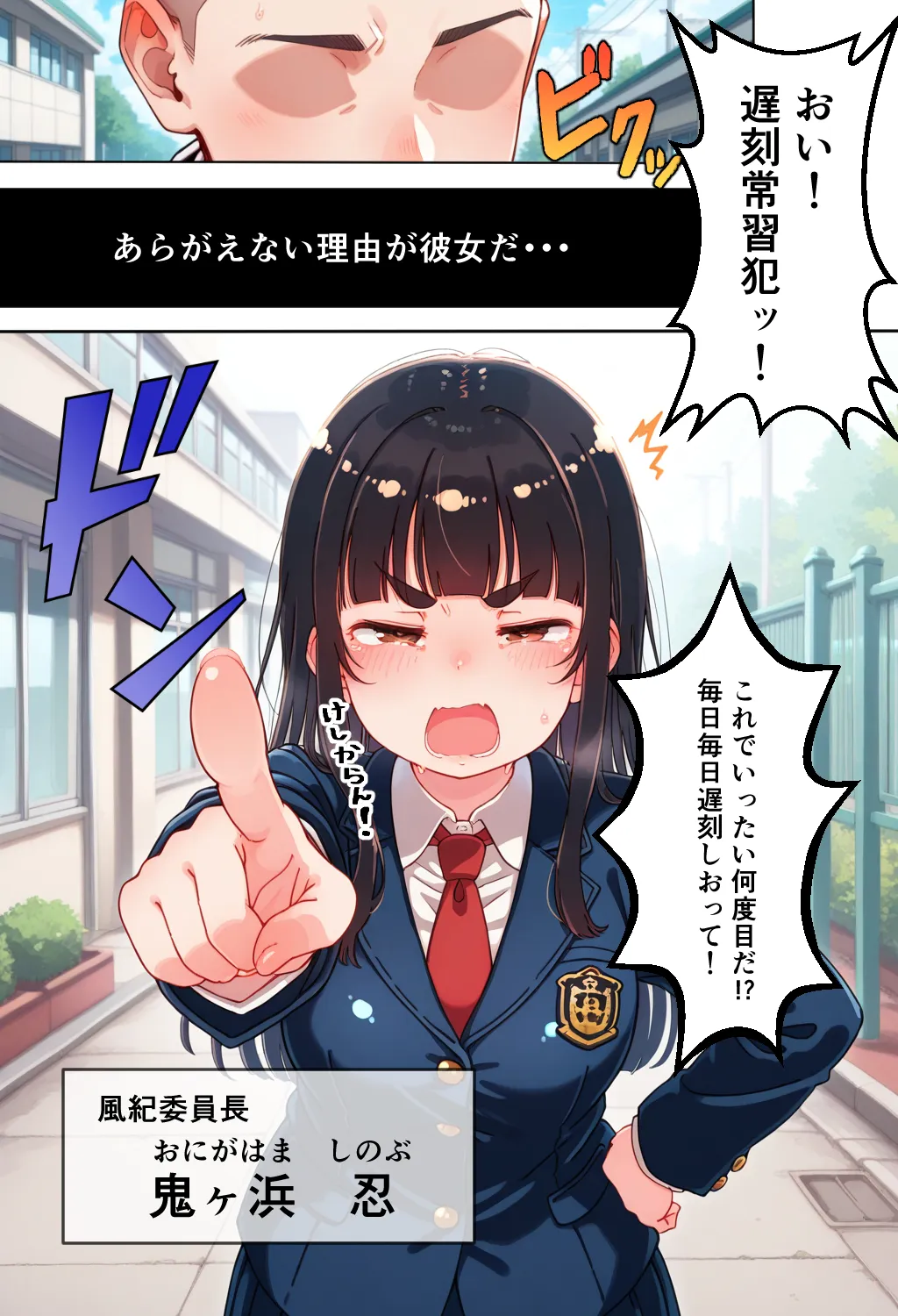 遅刻防止のため性処理係になってくれたとってもマジメなドスケベ風紀委員長 - 12ページ