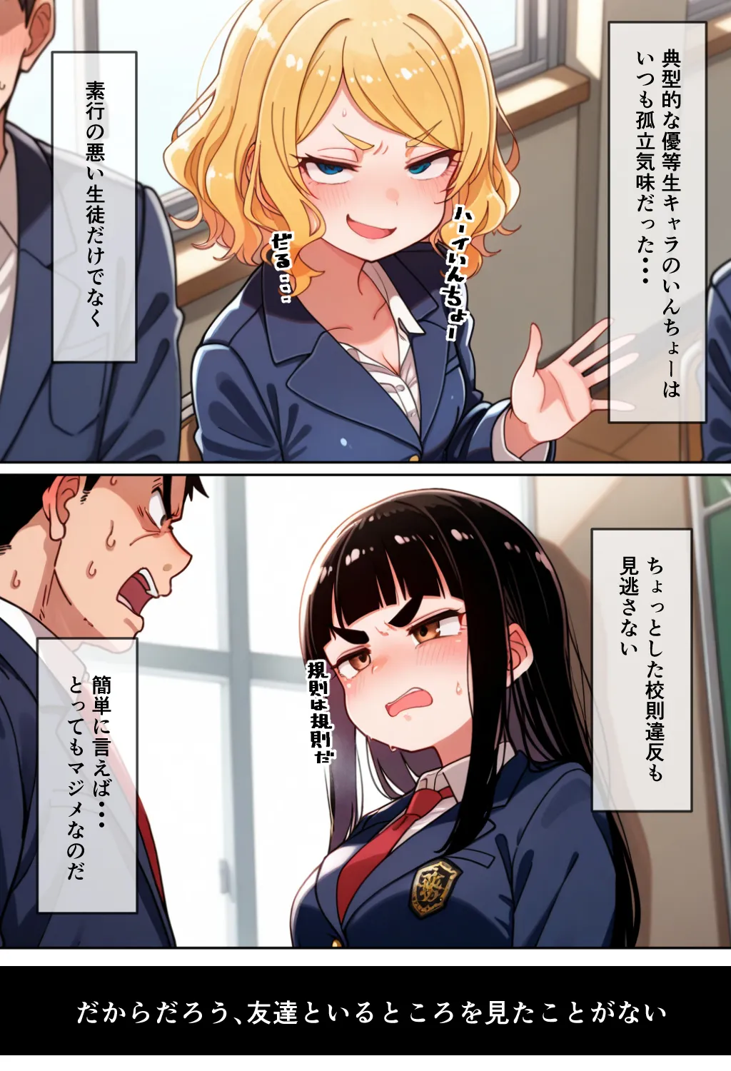 遅刻防止のため性処理係になってくれたとってもマジメなドスケベ風紀委員長 - 26ページ