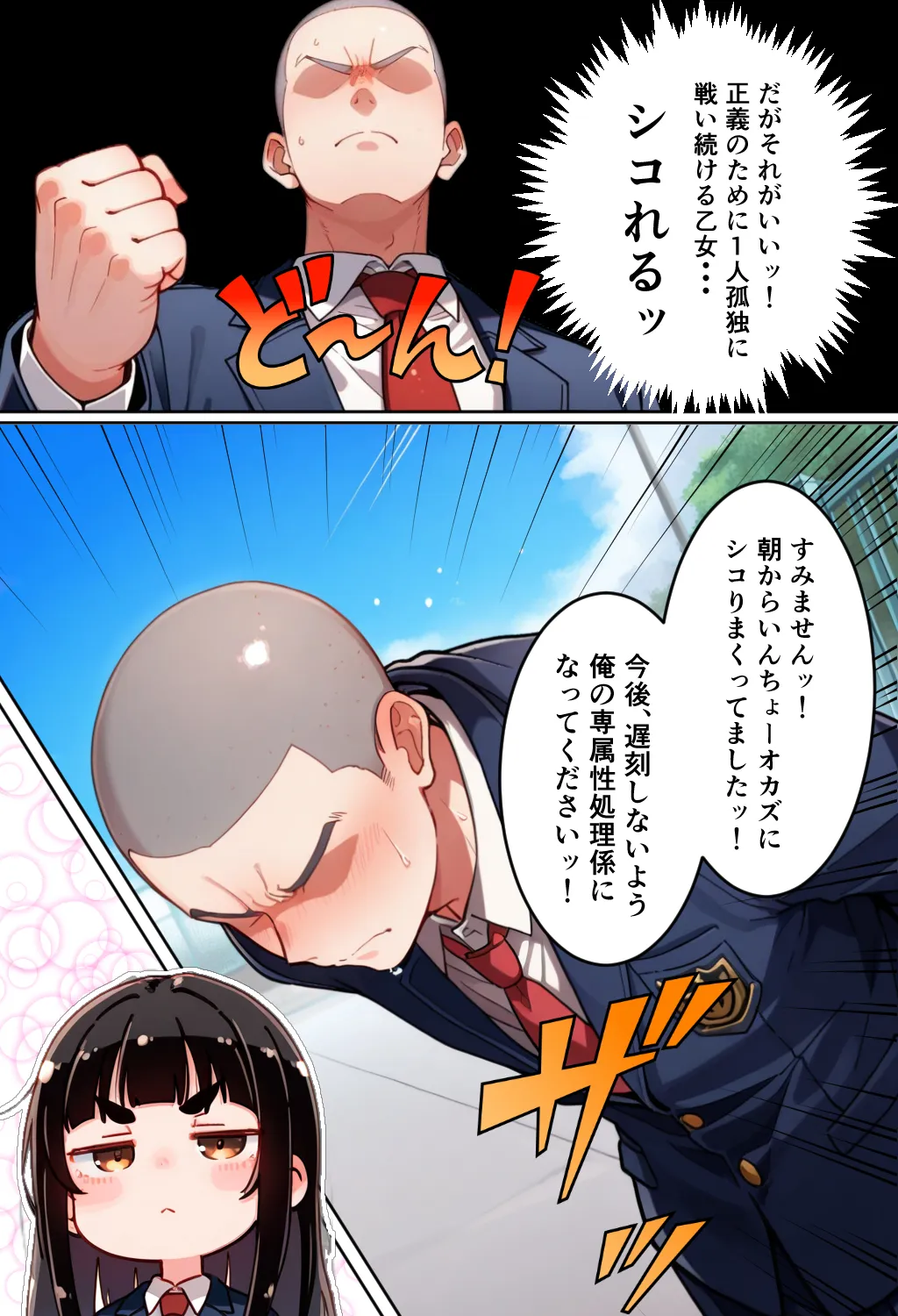 遅刻防止のため性処理係になってくれたとってもマジメなドスケベ風紀委員長 - 27ページ