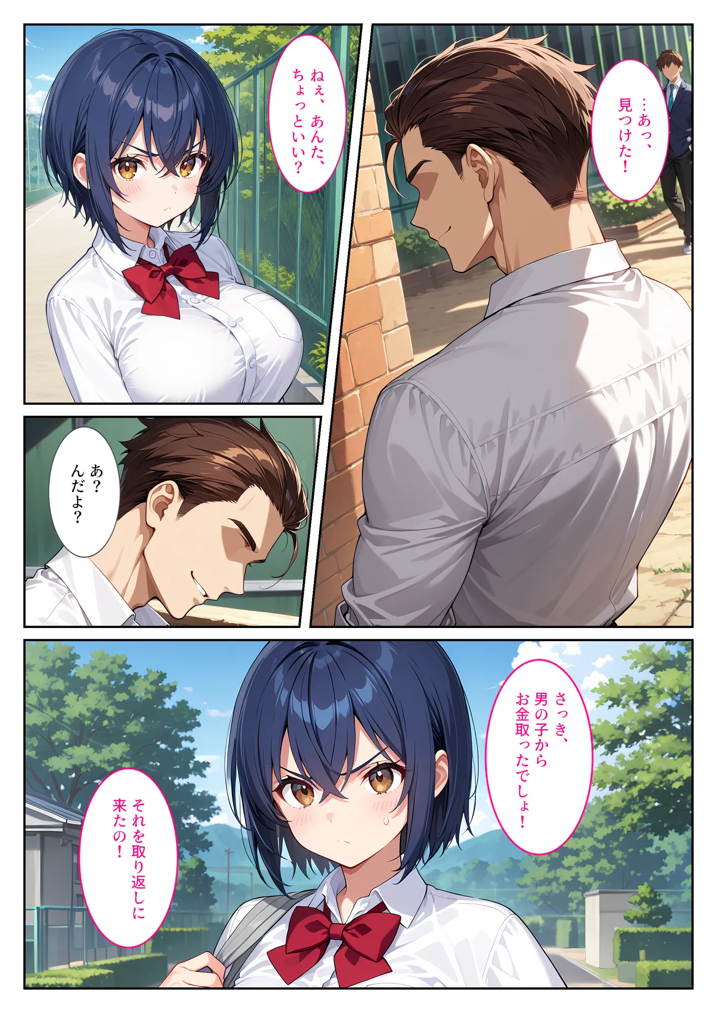 僕の爆乳彼女が絶倫ヤンキーに寝取られて性玩具にされる話 - 5ページ