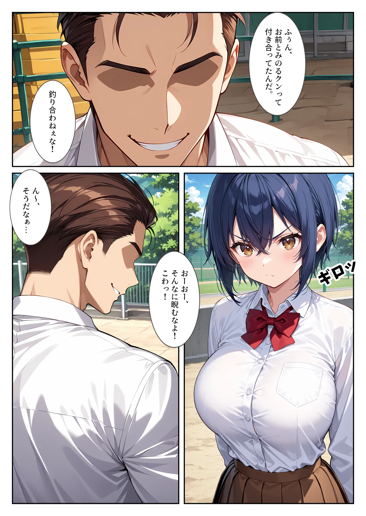 僕の爆乳彼女が絶倫ヤンキーに寝取られて性玩具にされる話 - 7ページ