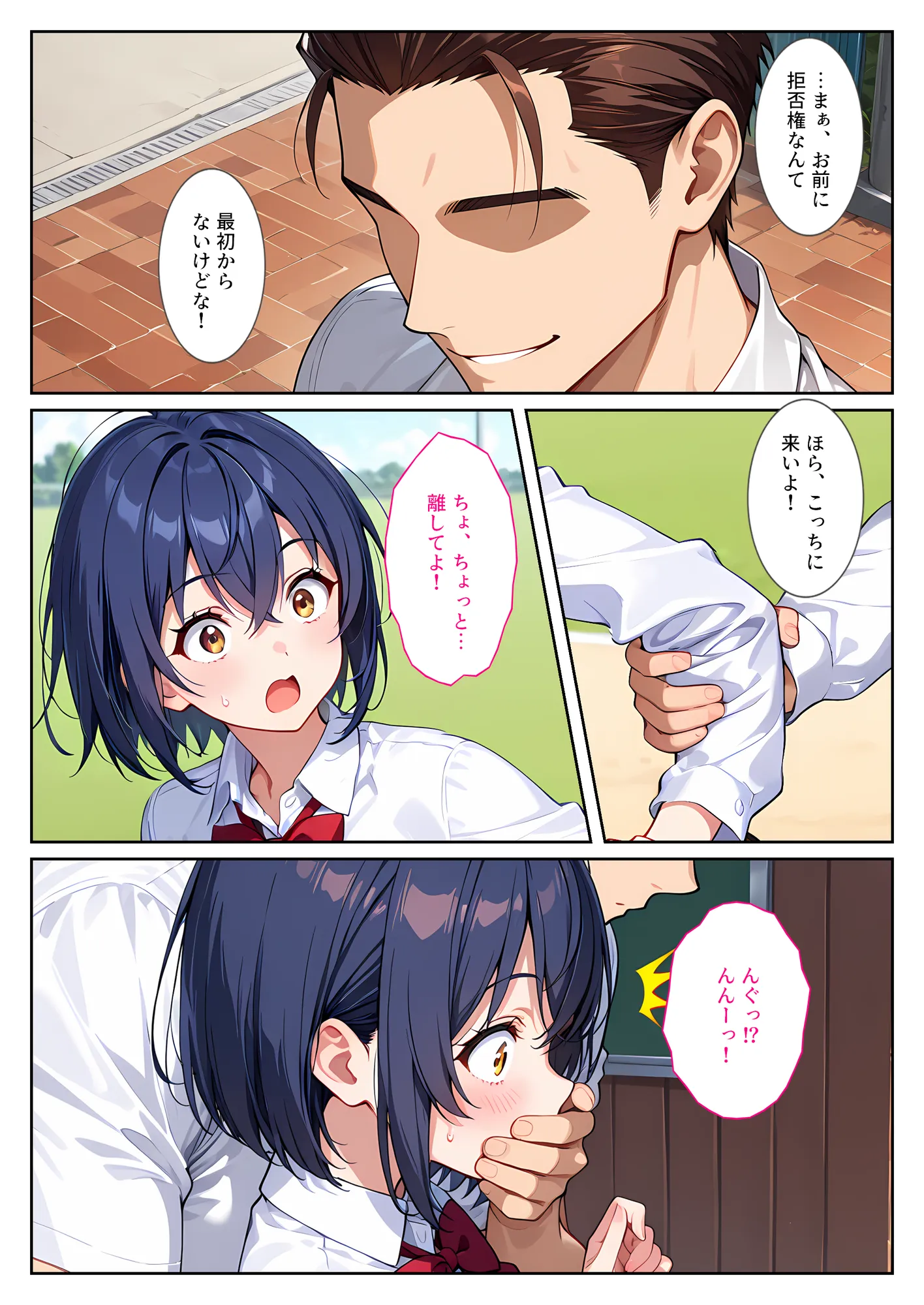 僕の爆乳彼女が絶倫ヤンキーに寝取られて性玩具にされる話 - 9ページ