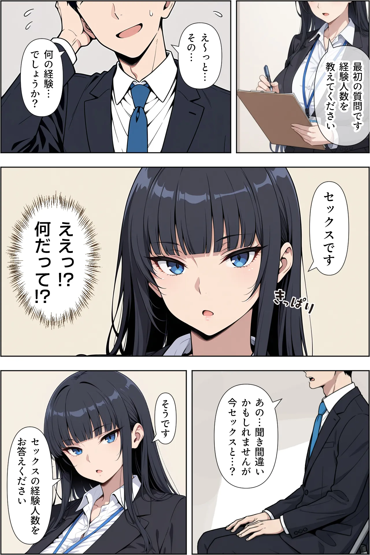 転職したら爆乳ギャル社長の性欲処理係に任命された件 - 3ページ