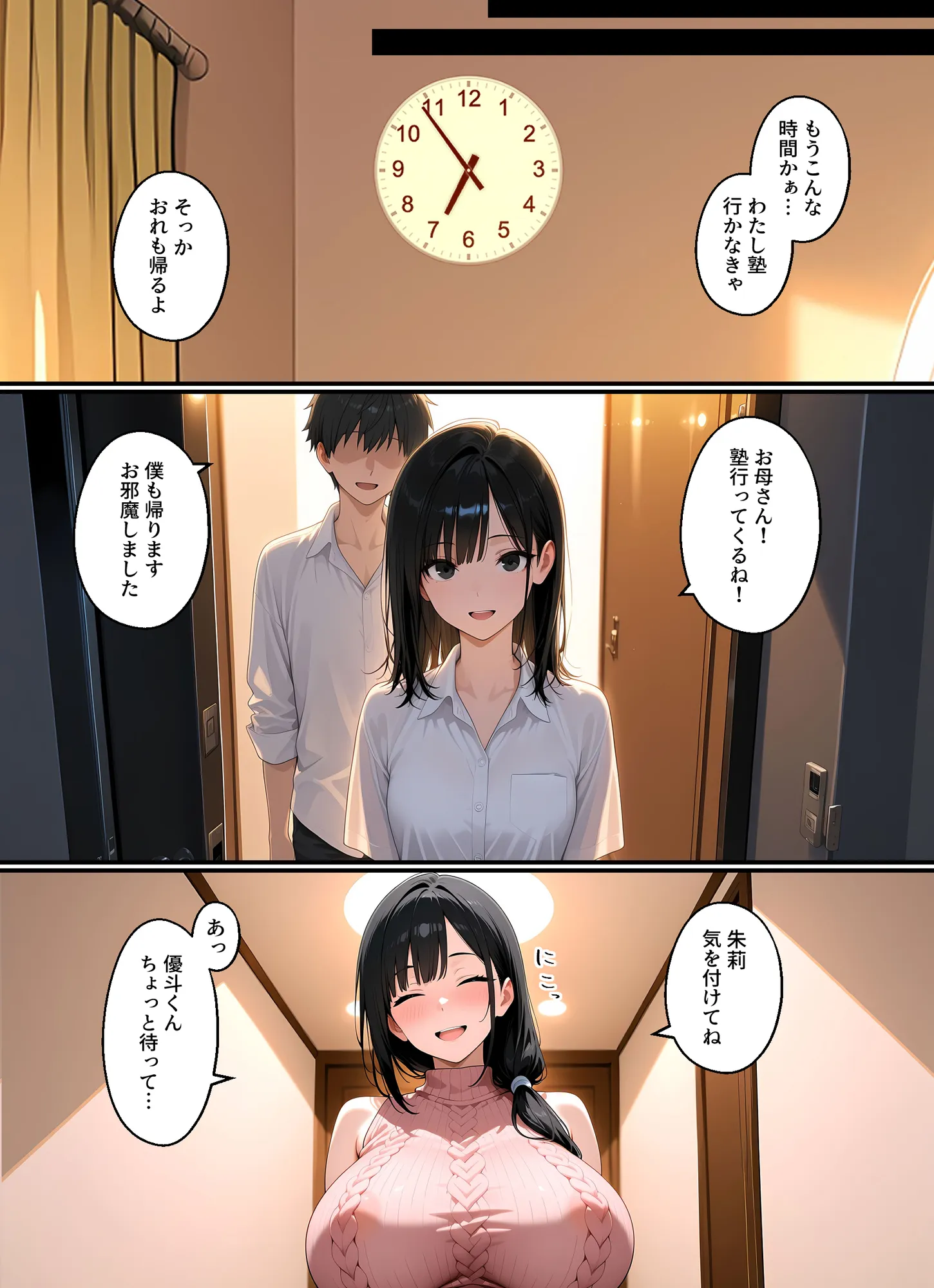 欲求不満の母  娘が好きな幼馴染と背徳セックス - 3ページ