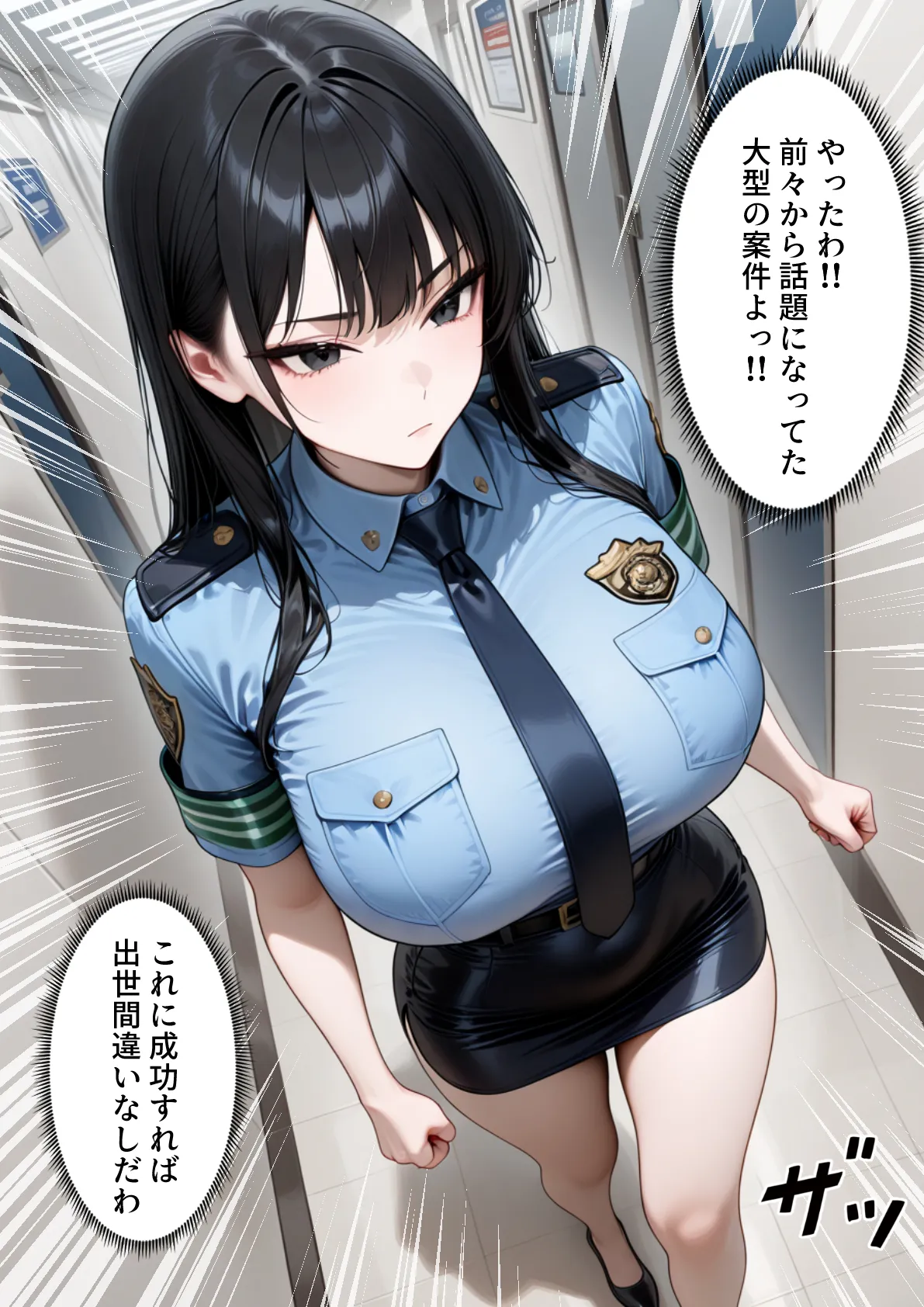 潜入捜査に失敗した巨乳警官の末路 - 5ページ