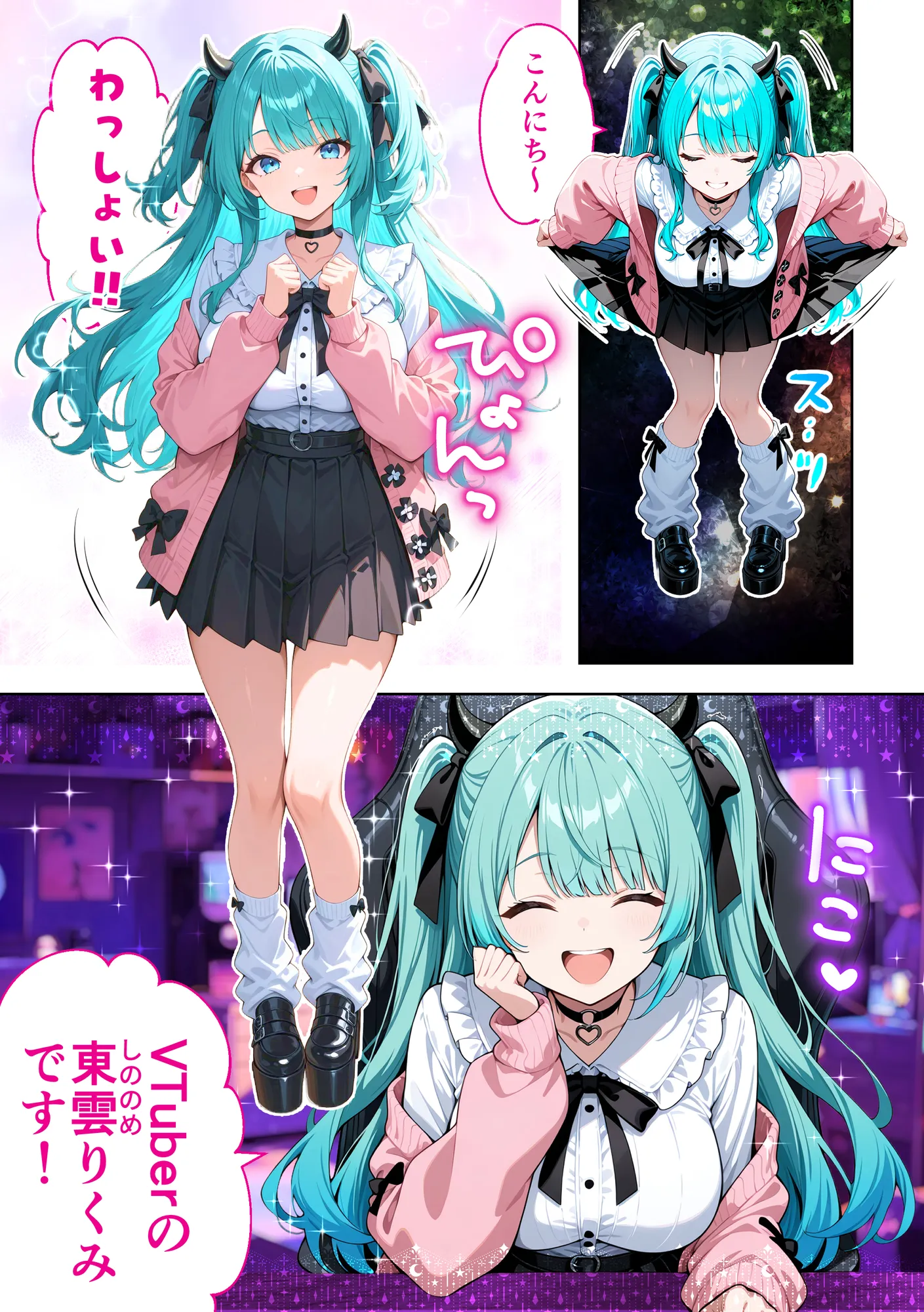 推しのVTuberが同じクラスの一軍ギャルだった件について - 1ページ