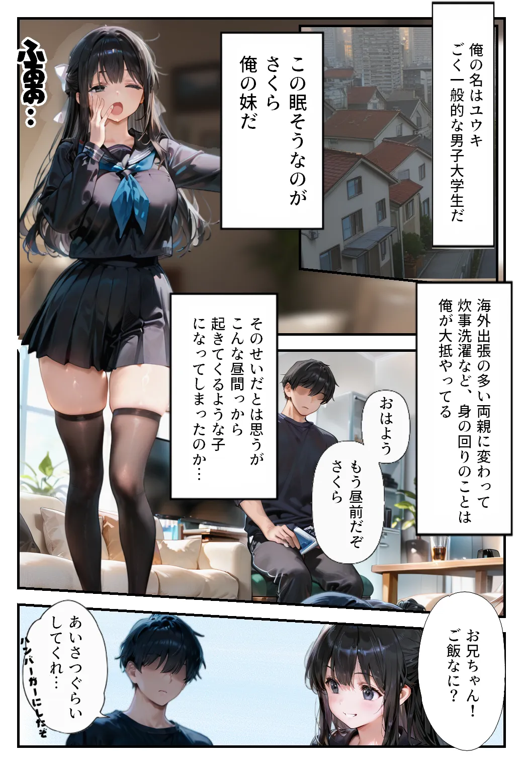 妹専用の肉ディルドにさせられて毎日絞り取り！！ - 1ページ