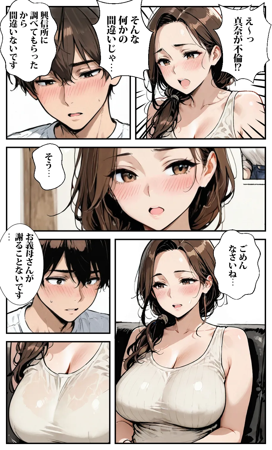 妻の母親を寝取ったらお義母さんはドМだった - 7ページ