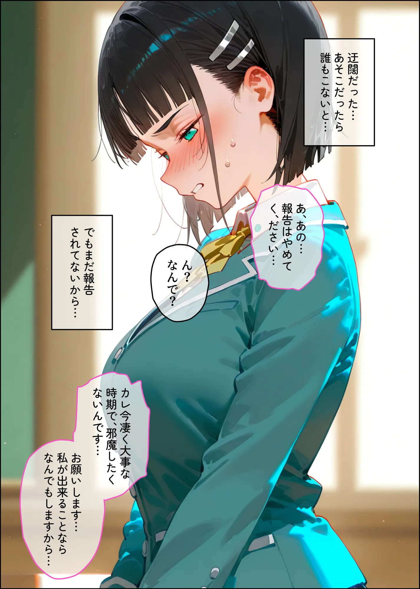 【桐ヶ谷◯葉】俺の大好きな清楚彼女が寝取られ快楽堕ちする話 - 9ページ