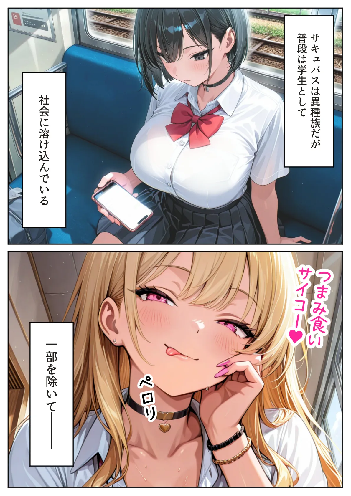 サキュバスJ◯ ギャルの専属エサ役になりました - 13ページ