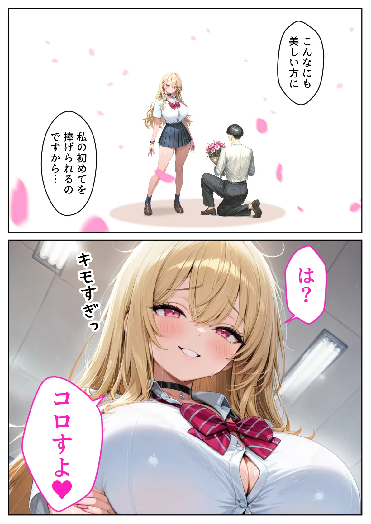 サキュバスJ◯ ギャルの専属エサ役になりました - 24ページ