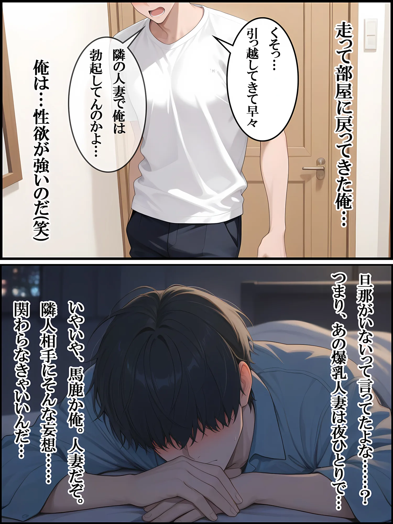 隣の熟女は爆乳で性欲モンスター！旦那不在中にやり放題W - 2ページ