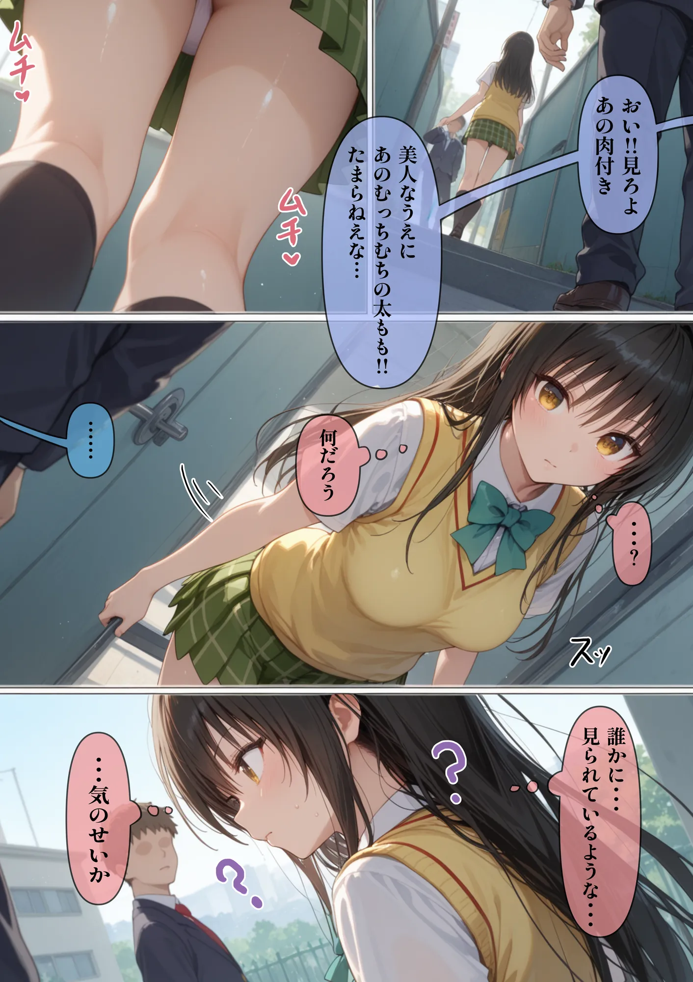 性活学園 古〇川唯編 クラスメイトとゼロ距離で仲良くなれました - 2ページ