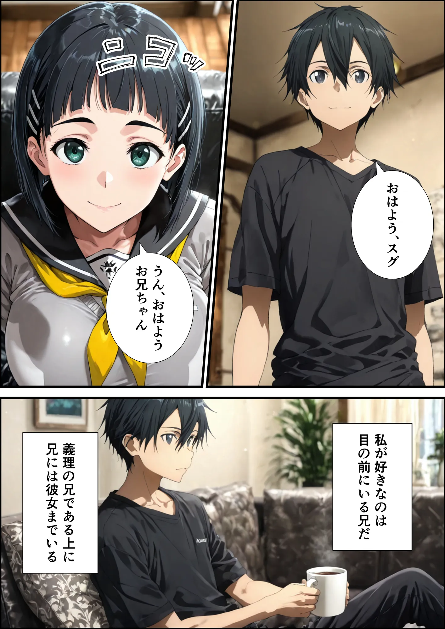 直葉の寝取られ快楽堕ち - 2ページ