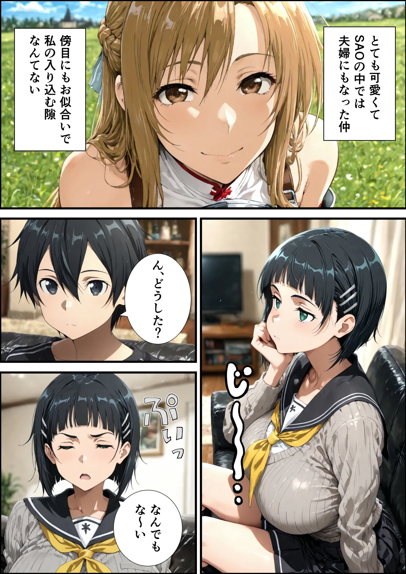 直葉の寝取られ快楽堕ち - 3ページ