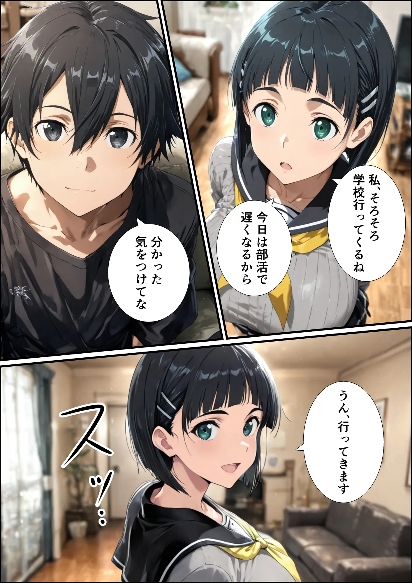 直葉の寝取られ快楽堕ち - 4ページ