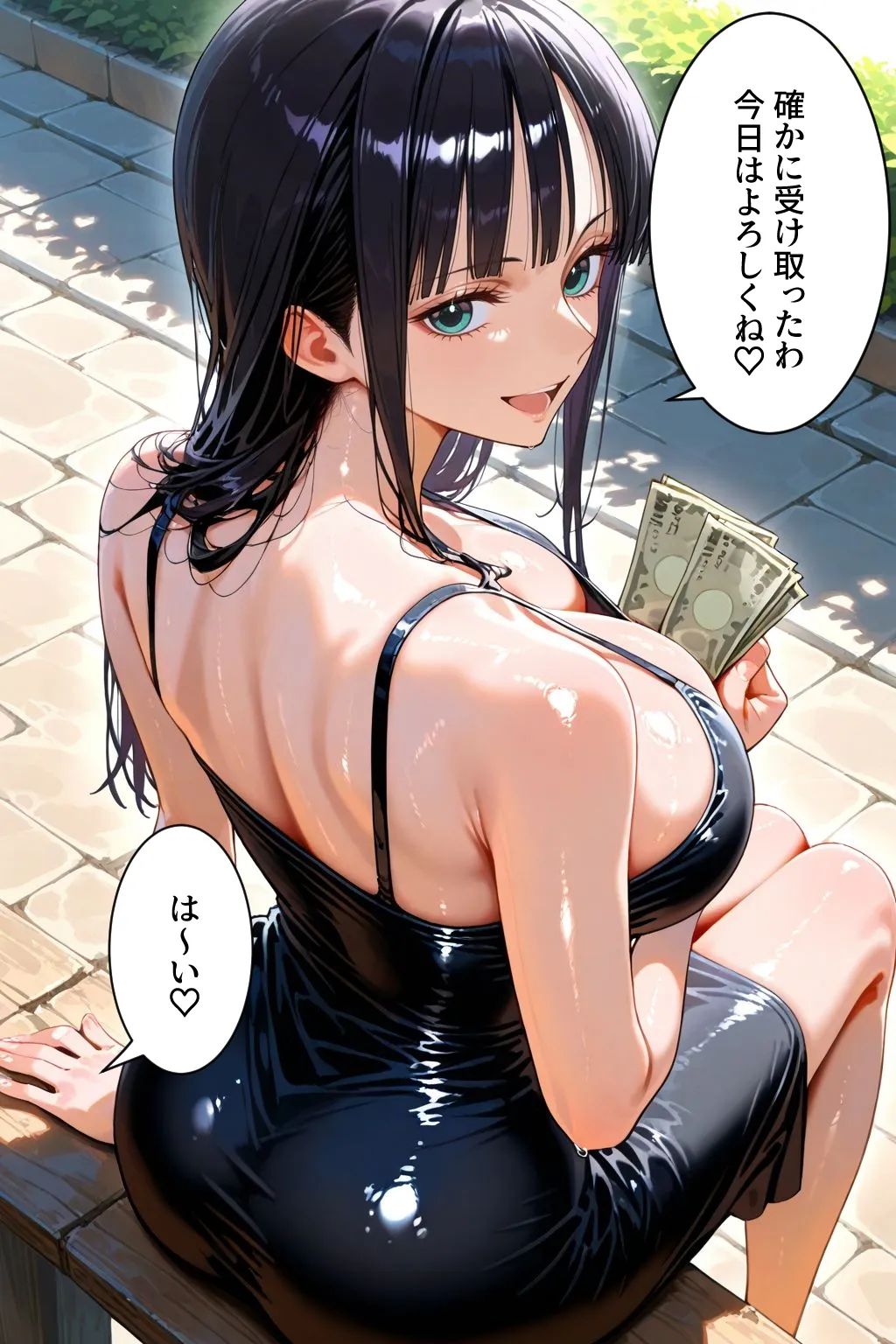 パパ活女子のイキすぎ報酬事情〜ワ〇ピース ロビン編〜 - 2ページ