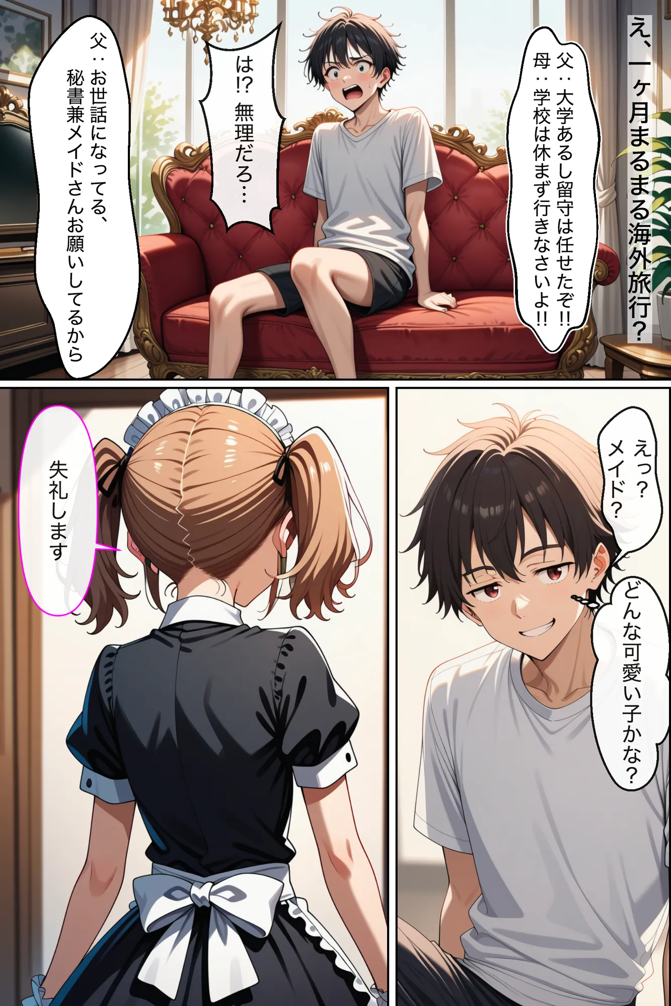 小悪魔メイドは男の娘 - 12ページ