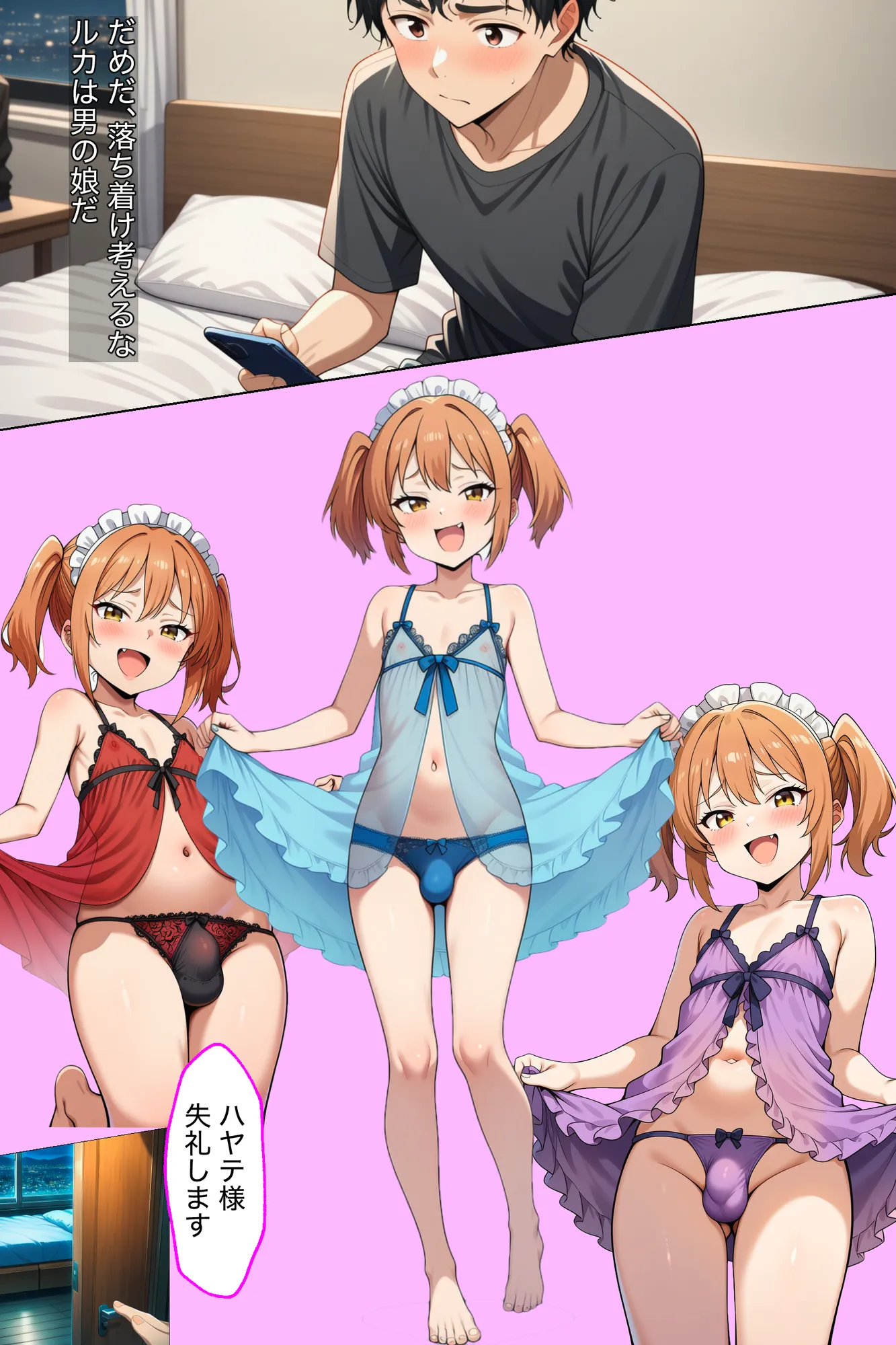 小悪魔メイドは男の娘 - 20ページ