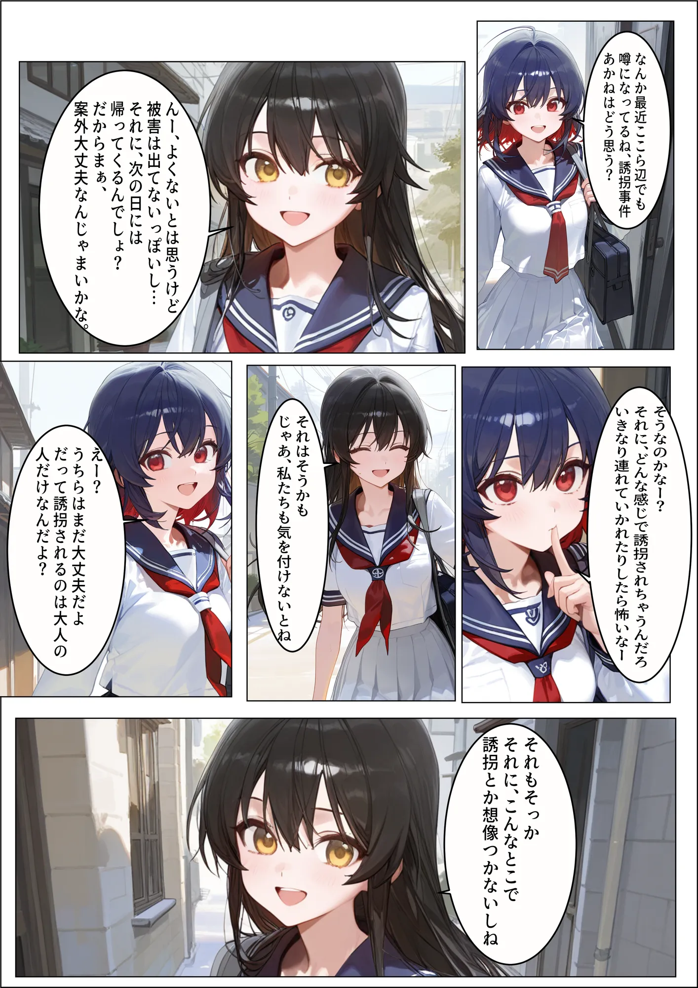 誘拐少女 - 4ページ