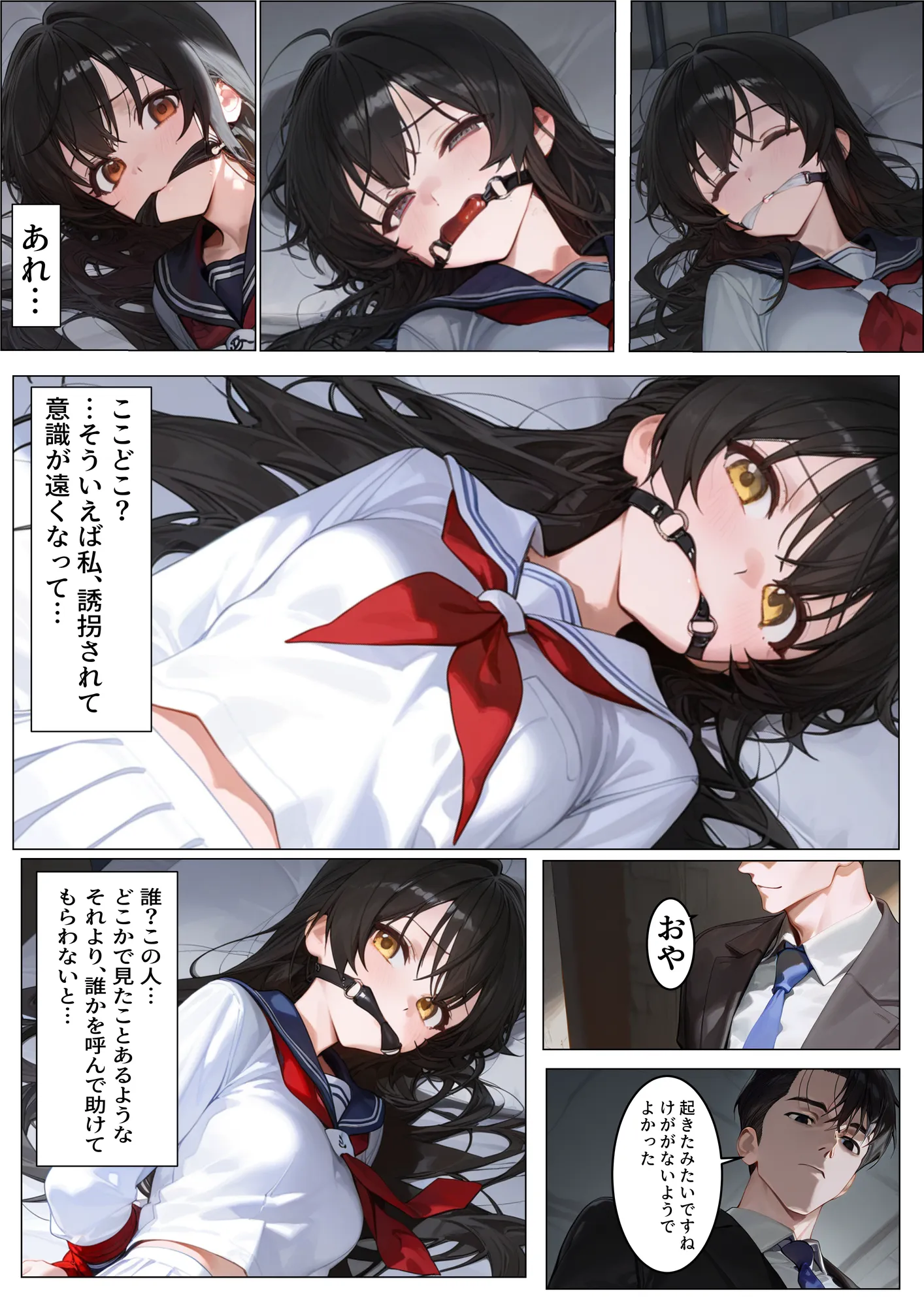 誘拐少女 - 8ページ