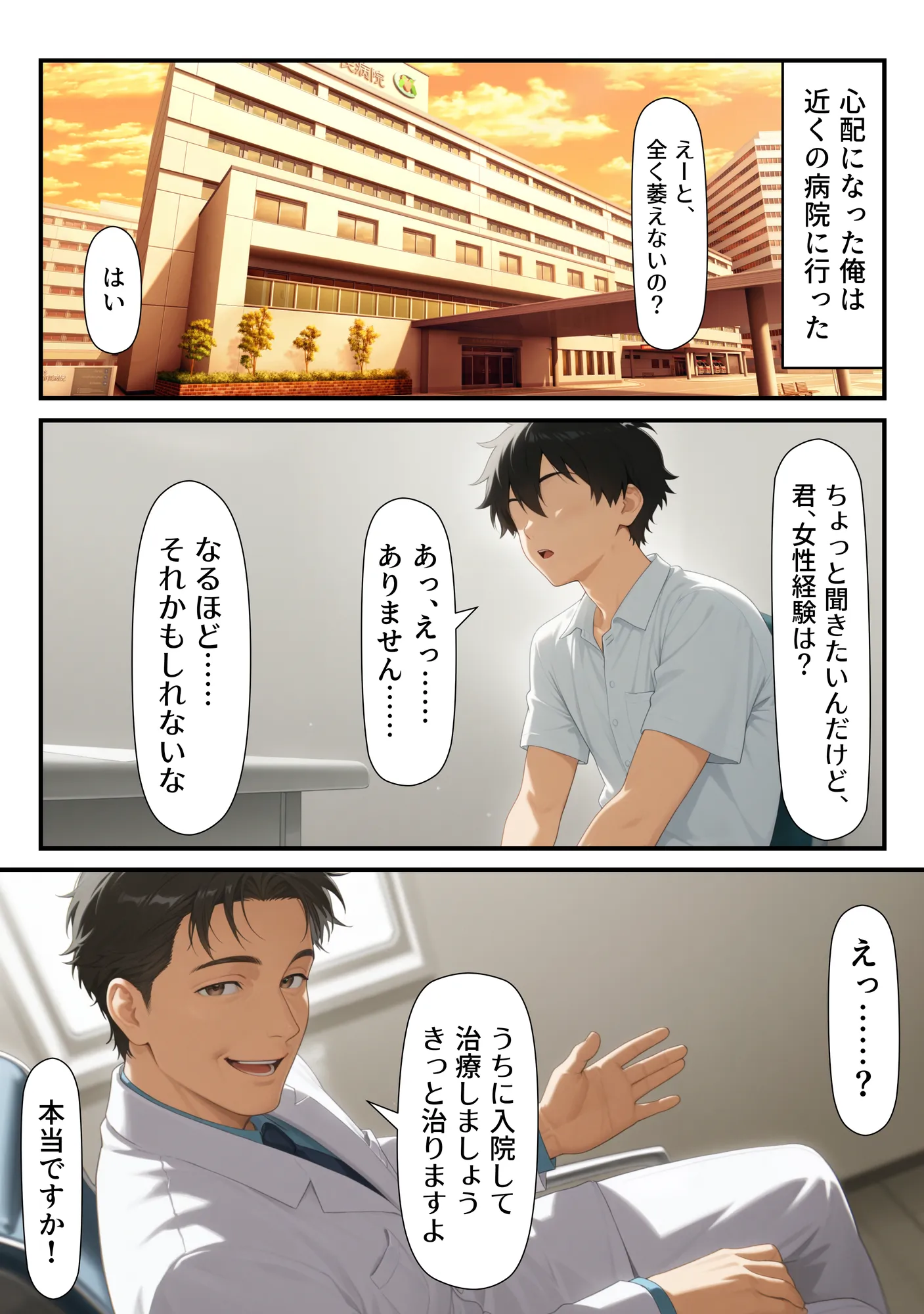 とらぶるハーレム病棟 - 2ページ