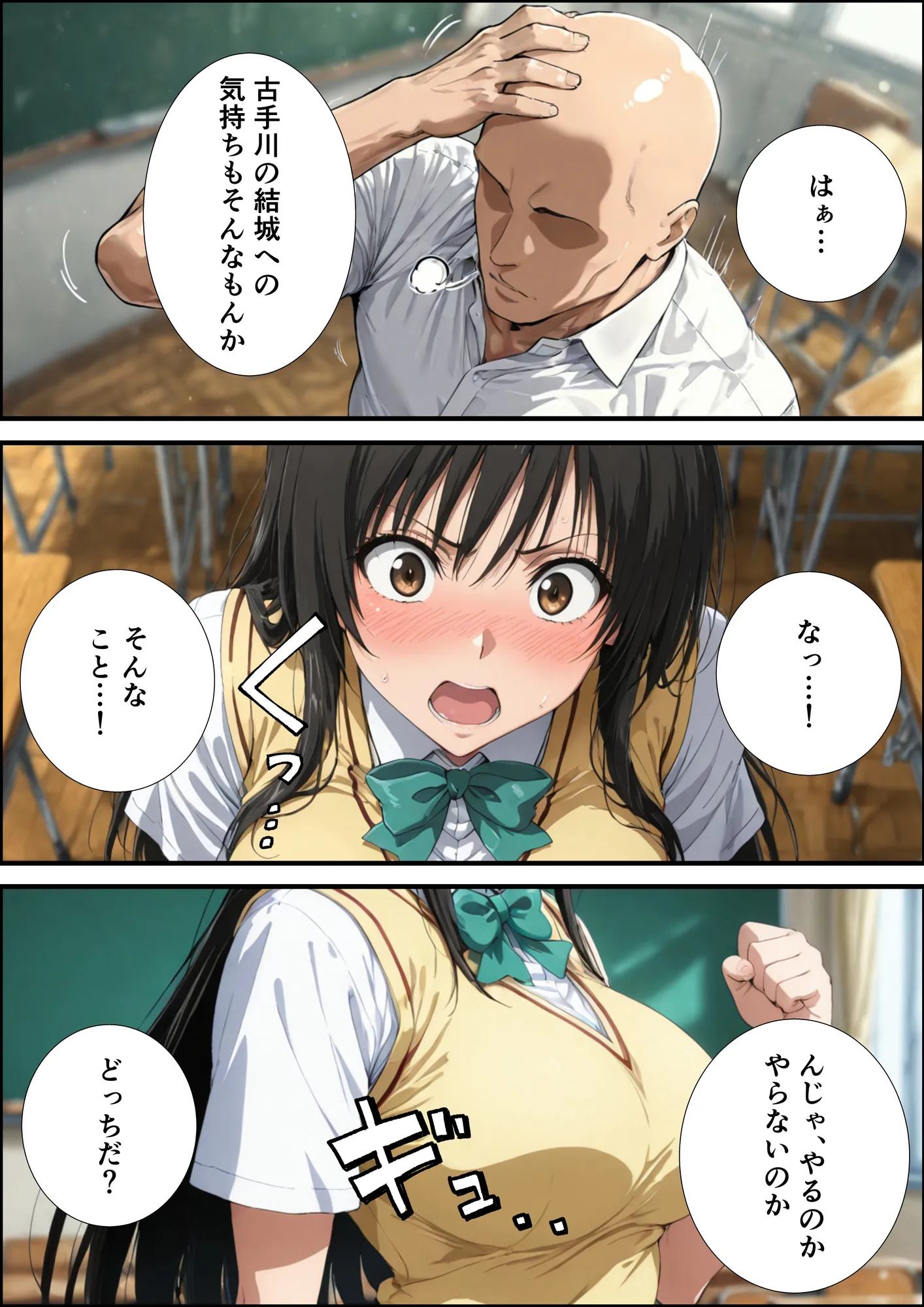 古手川唯の寝取られ練習 - 15ページ