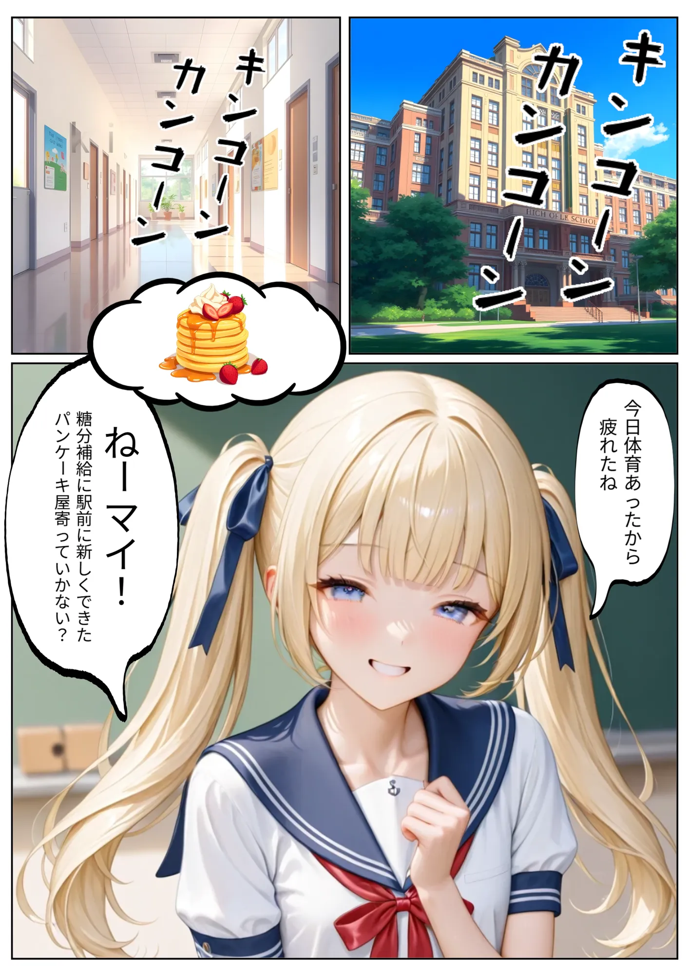 憧れの巨乳クラスメイトを成り行きで我がモノにした或る男の行幸 仔猫を助けただけなのに - 1ページ