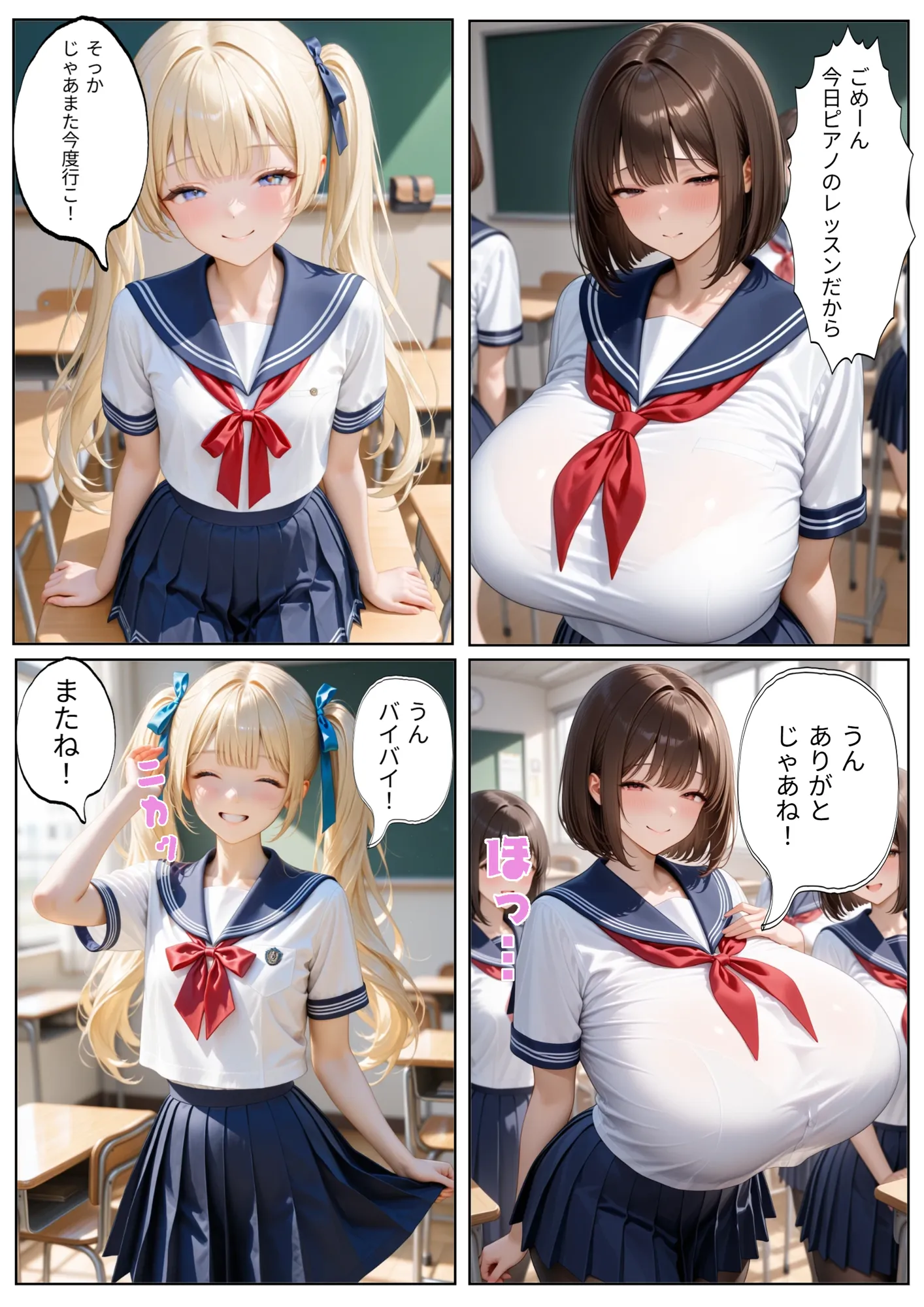 憧れの巨乳クラスメイトを成り行きで我がモノにした或る男の行幸 仔猫を助けただけなのに - 2ページ