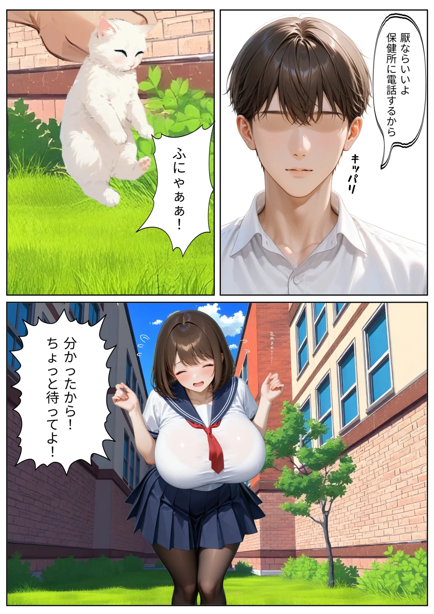 憧れの巨乳クラスメイトを成り行きで我がモノにした或る男の行幸 仔猫を助けただけなのに - 6ページ